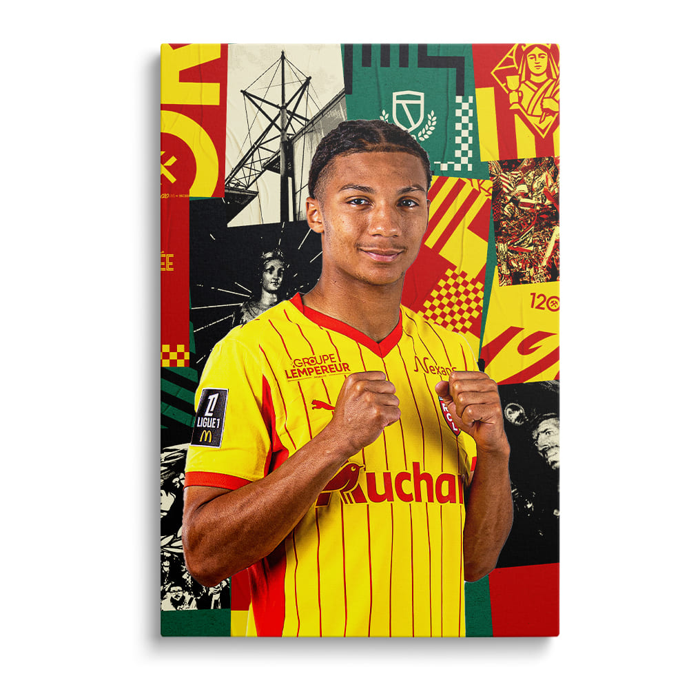 OneTrophy RC Lens - Toile - Choisissez votre joueur !