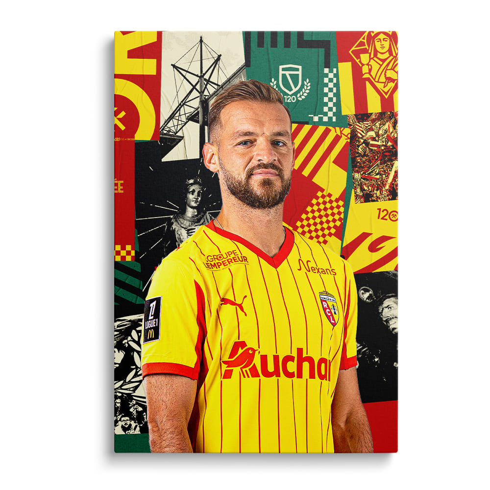 OneTrophy RC Lens - Toile - Choisissez votre joueur !