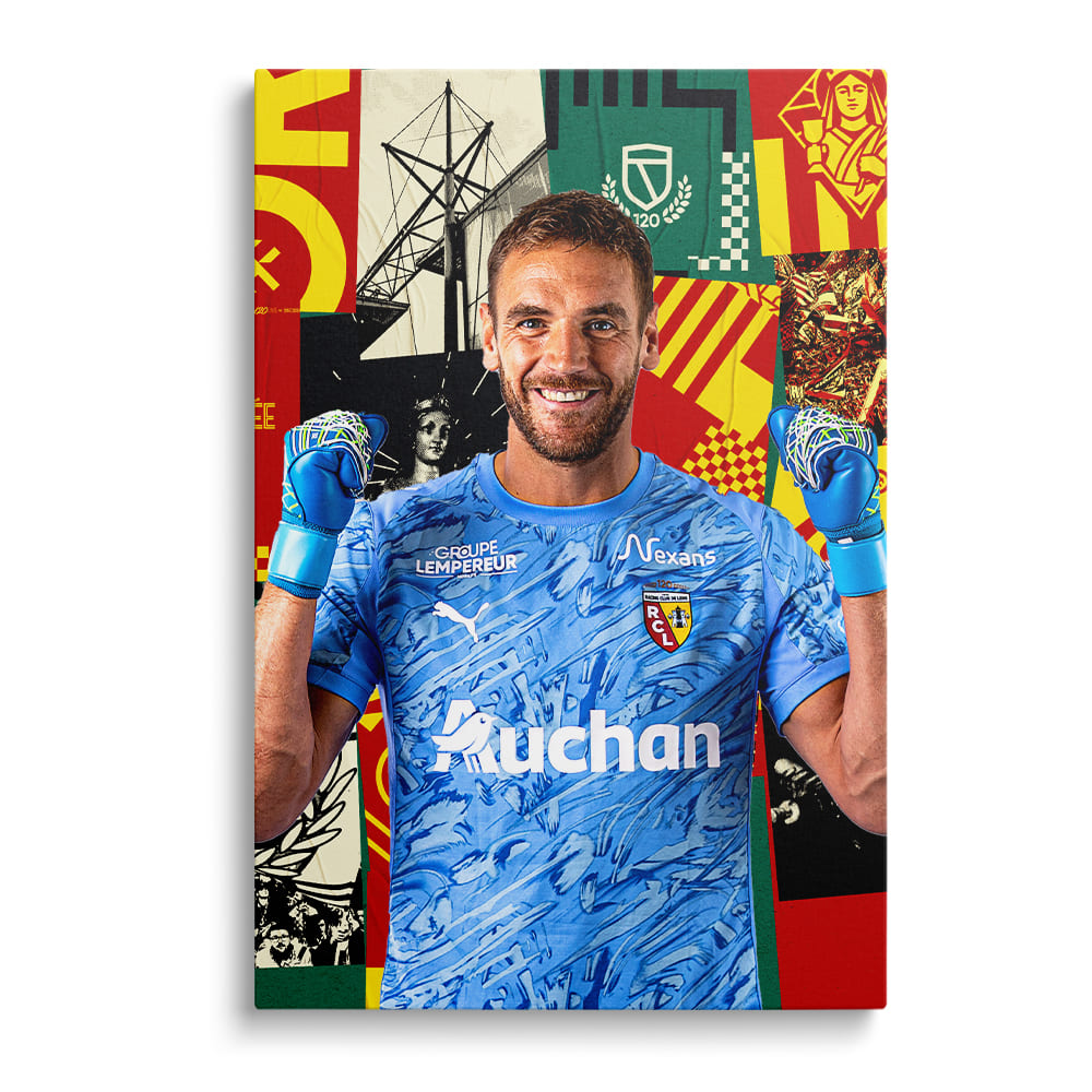 OneTrophy RC Lens - Toile - Choisissez votre joueur !