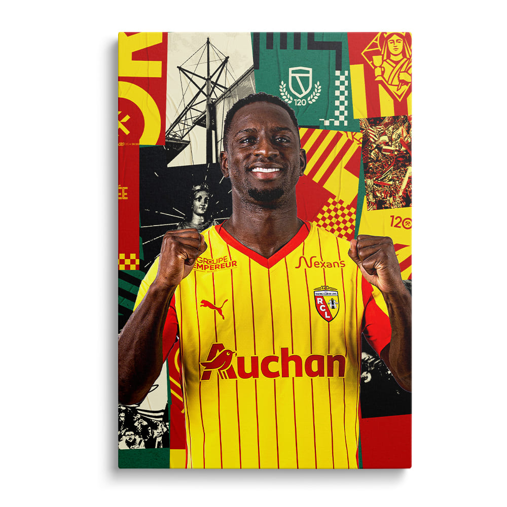 OneTrophy RC Lens - Toile - Choisissez votre joueur !