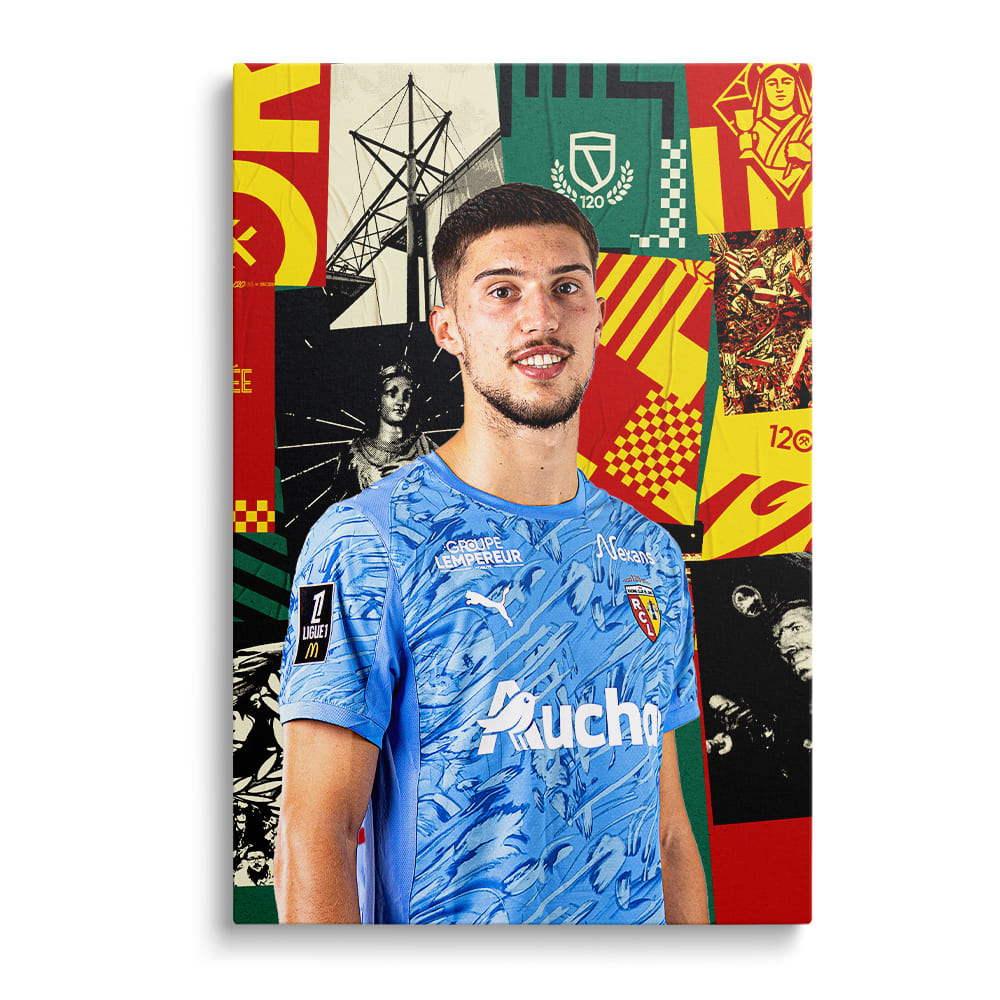 OneTrophy RC Lens - Toile - Choisissez votre joueur !