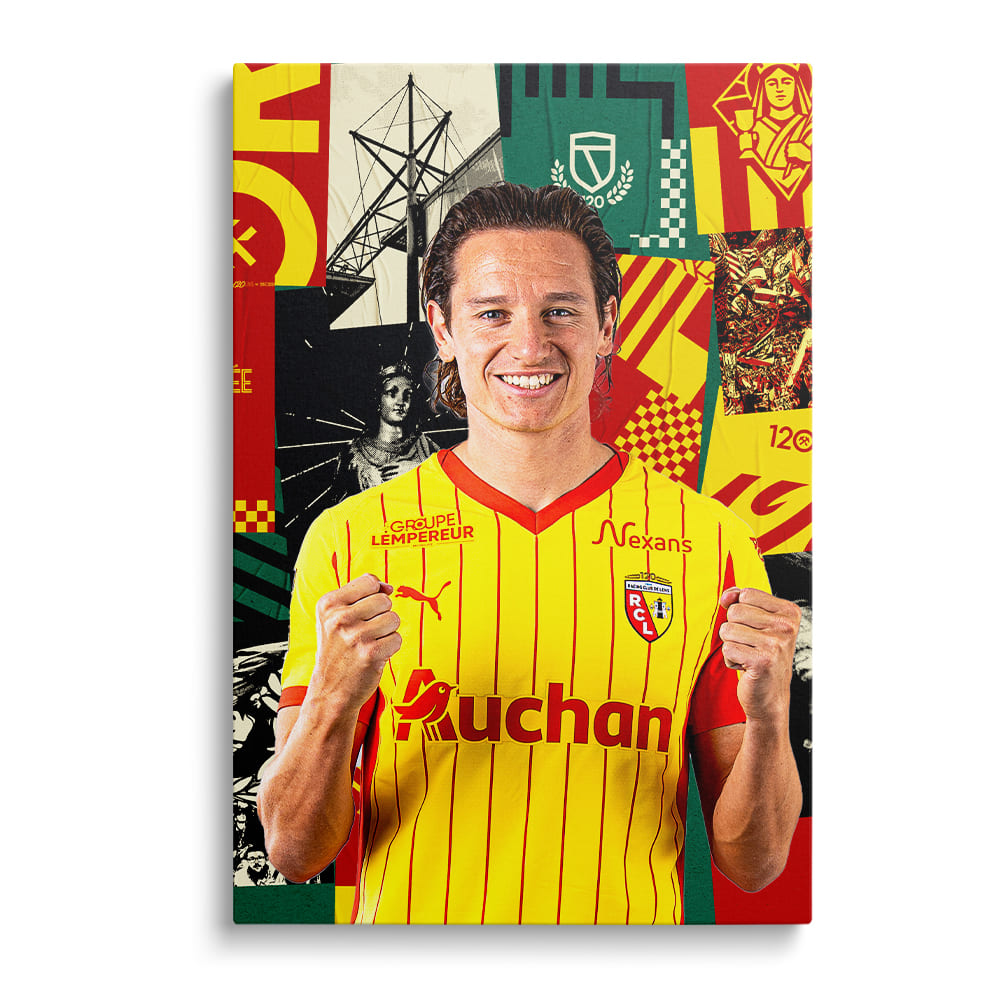 OneTrophy RC Lens - Toile - Choisissez votre joueur !