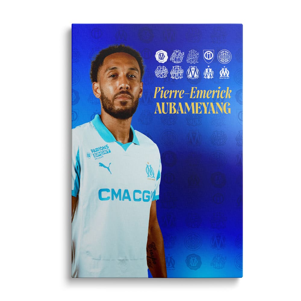 Toile officielle joueurs - Olympique de Marseille - Extérieur