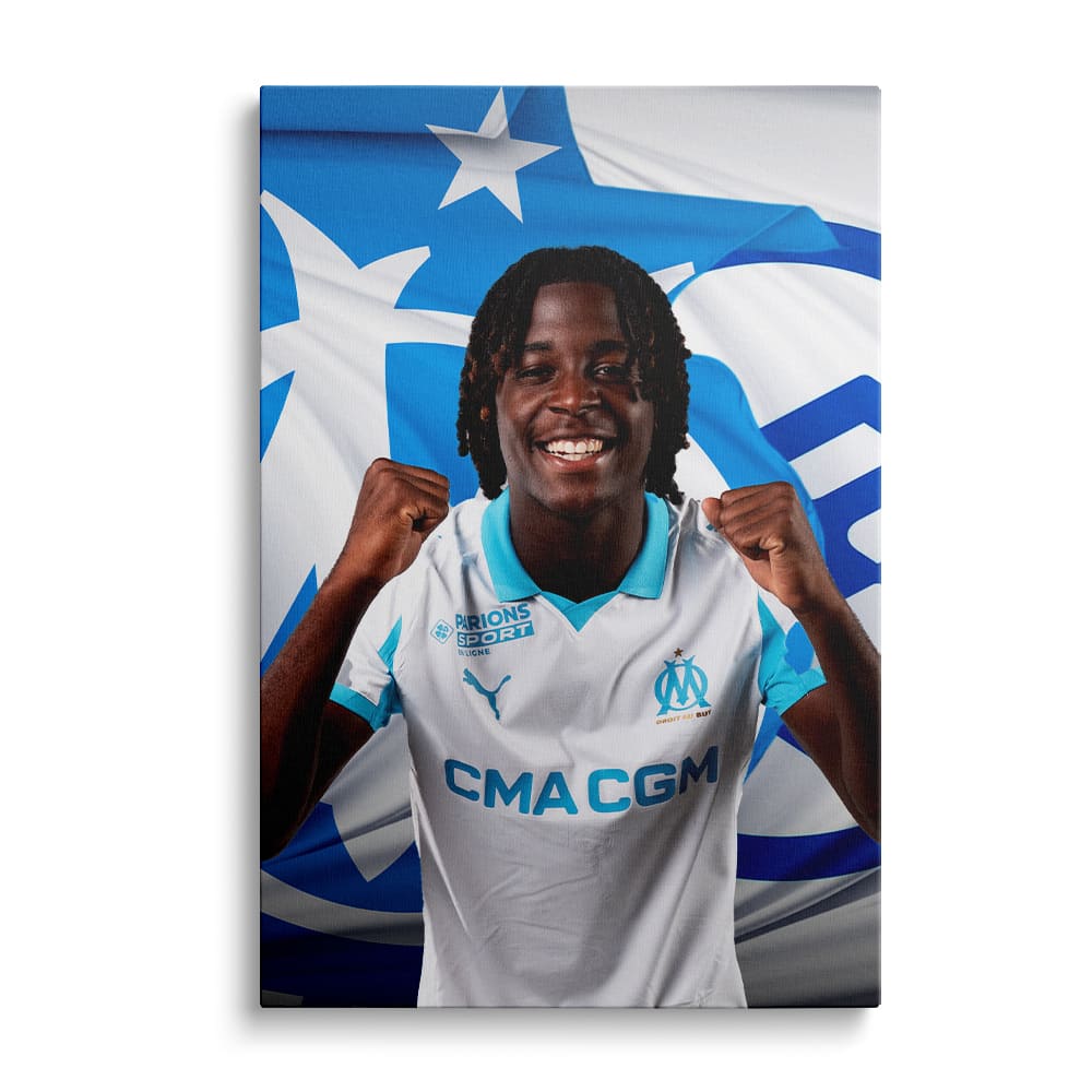 Toile officielle joueurs - Olympique de Marseille