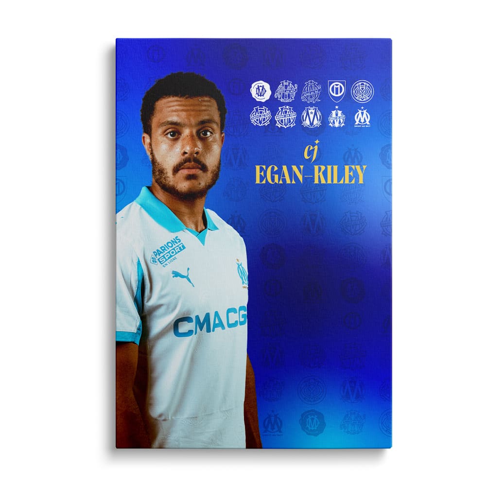 Toile officielle joueurs - Olympique de Marseille - Extérieur