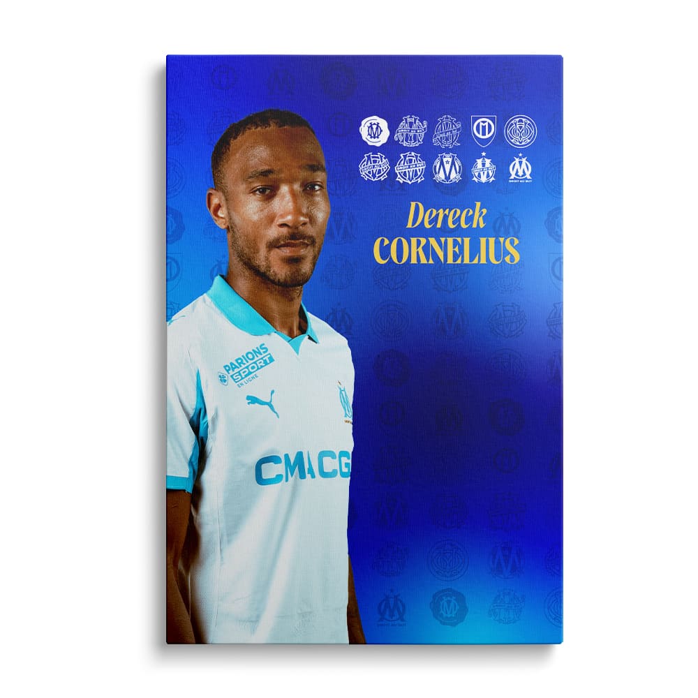 Toile officielle joueurs - Olympique de Marseille - Extérieur