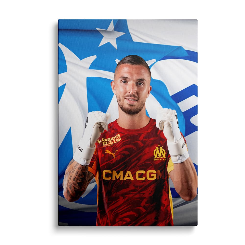 Toile officielle joueurs - Olympique de Marseille