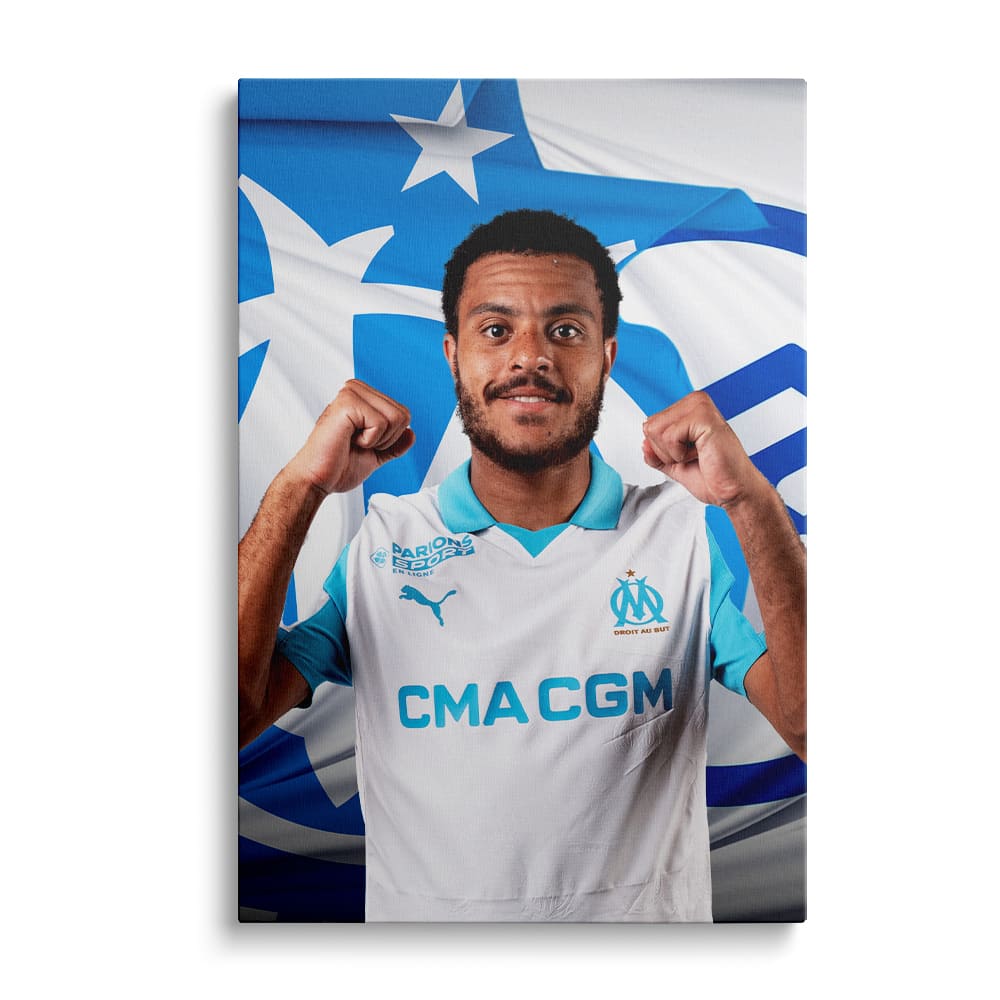 Toile officielle joueurs - Olympique de Marseille