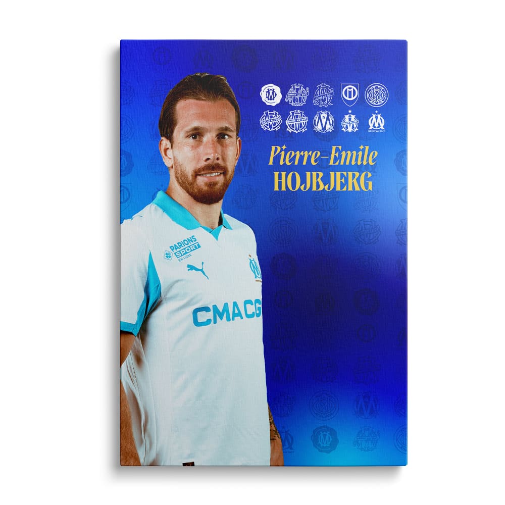 Toile officielle joueurs - Olympique de Marseille - Extérieur