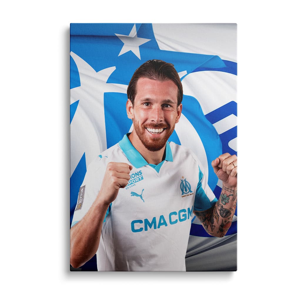 Toile officielle joueurs - Olympique de Marseille