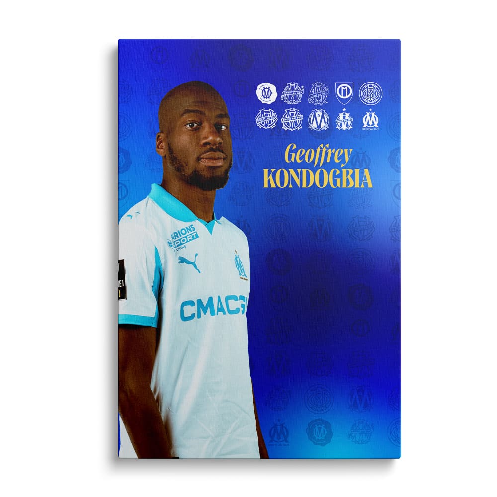 Toile officielle joueurs - Olympique de Marseille - Extérieur