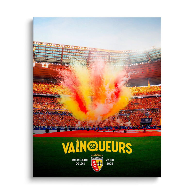 Toile Vainqueurs 2026 – Le tifo