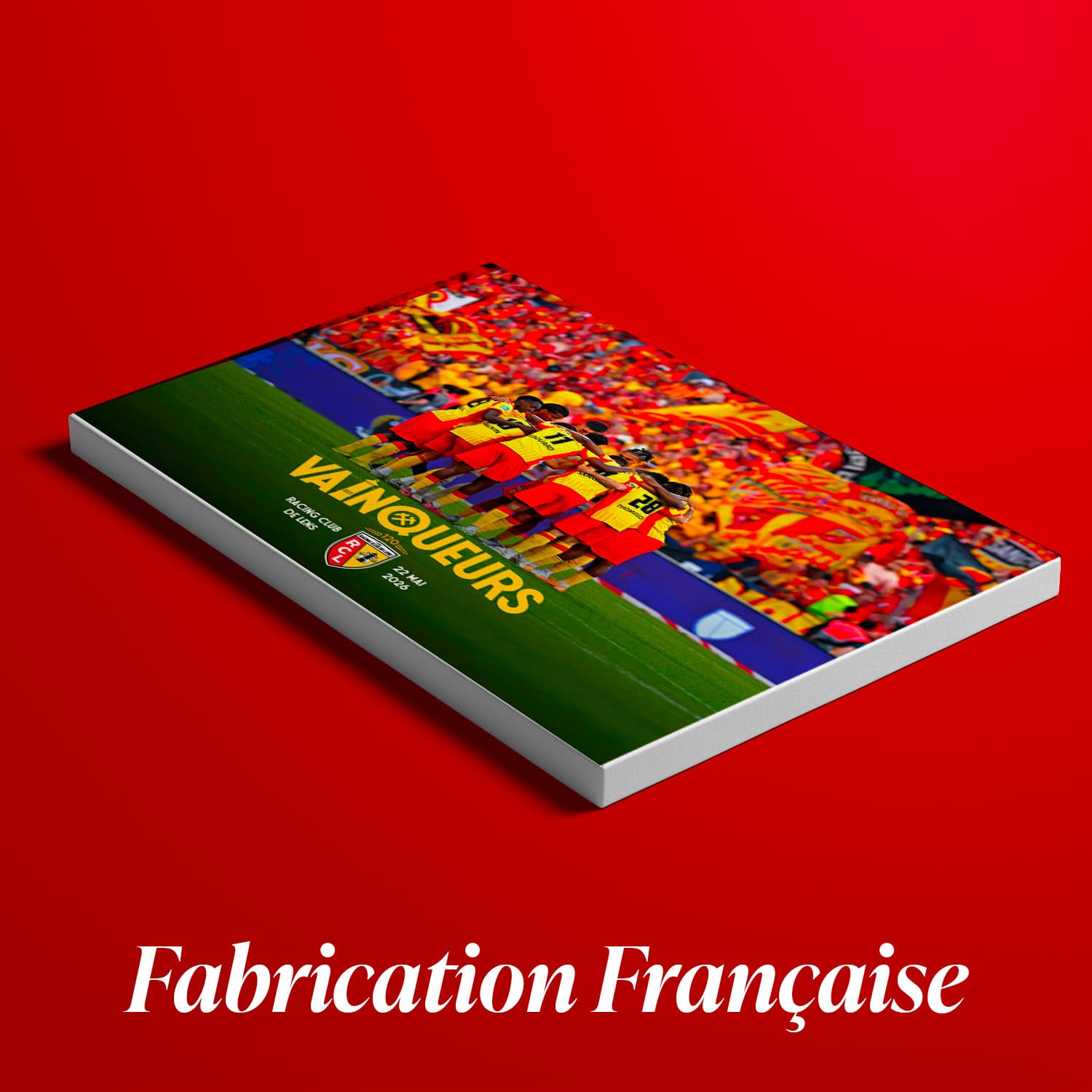 Toile RC Lens Vainqueurs 2026 – Édition Officielle