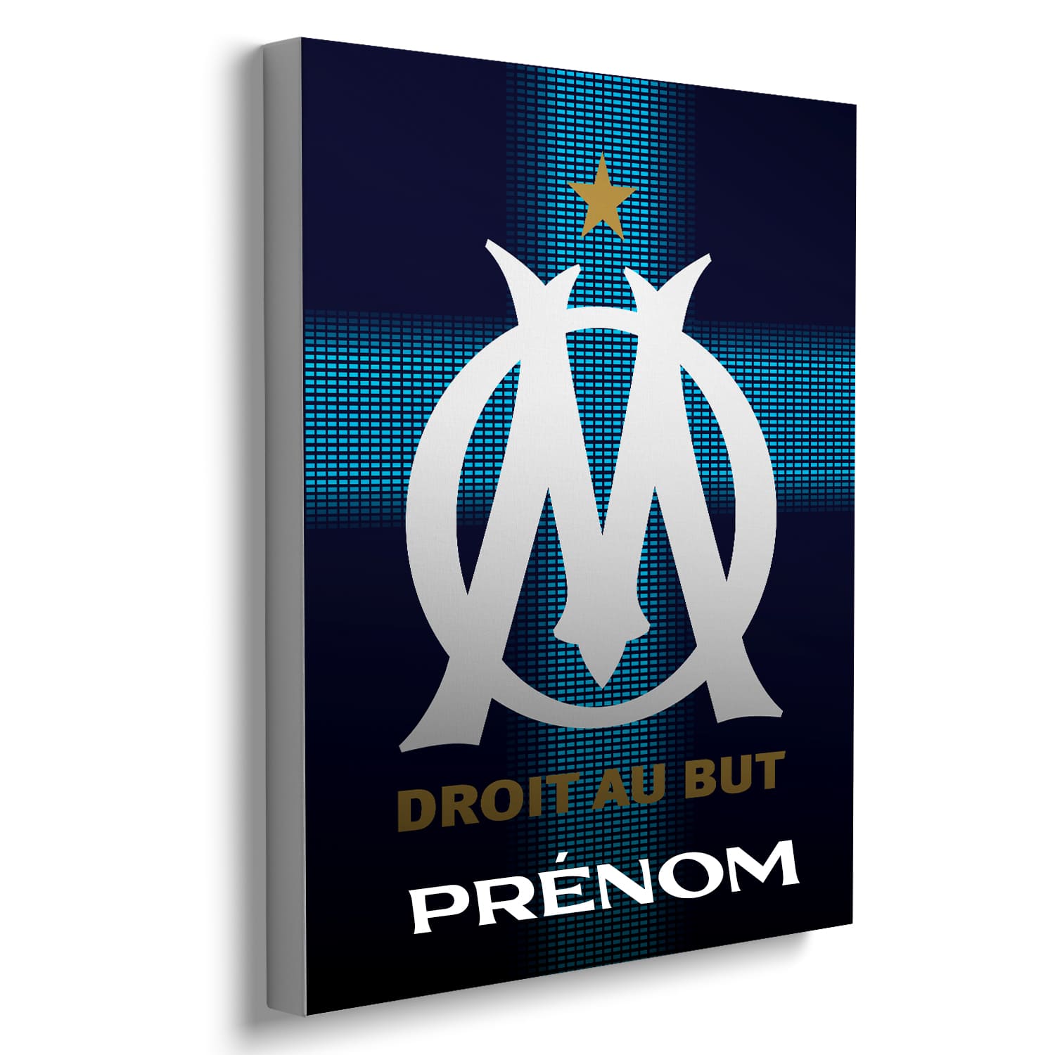 OneTrophy Olympique de Marseille - Toile Logo personnalisable - Exterieur