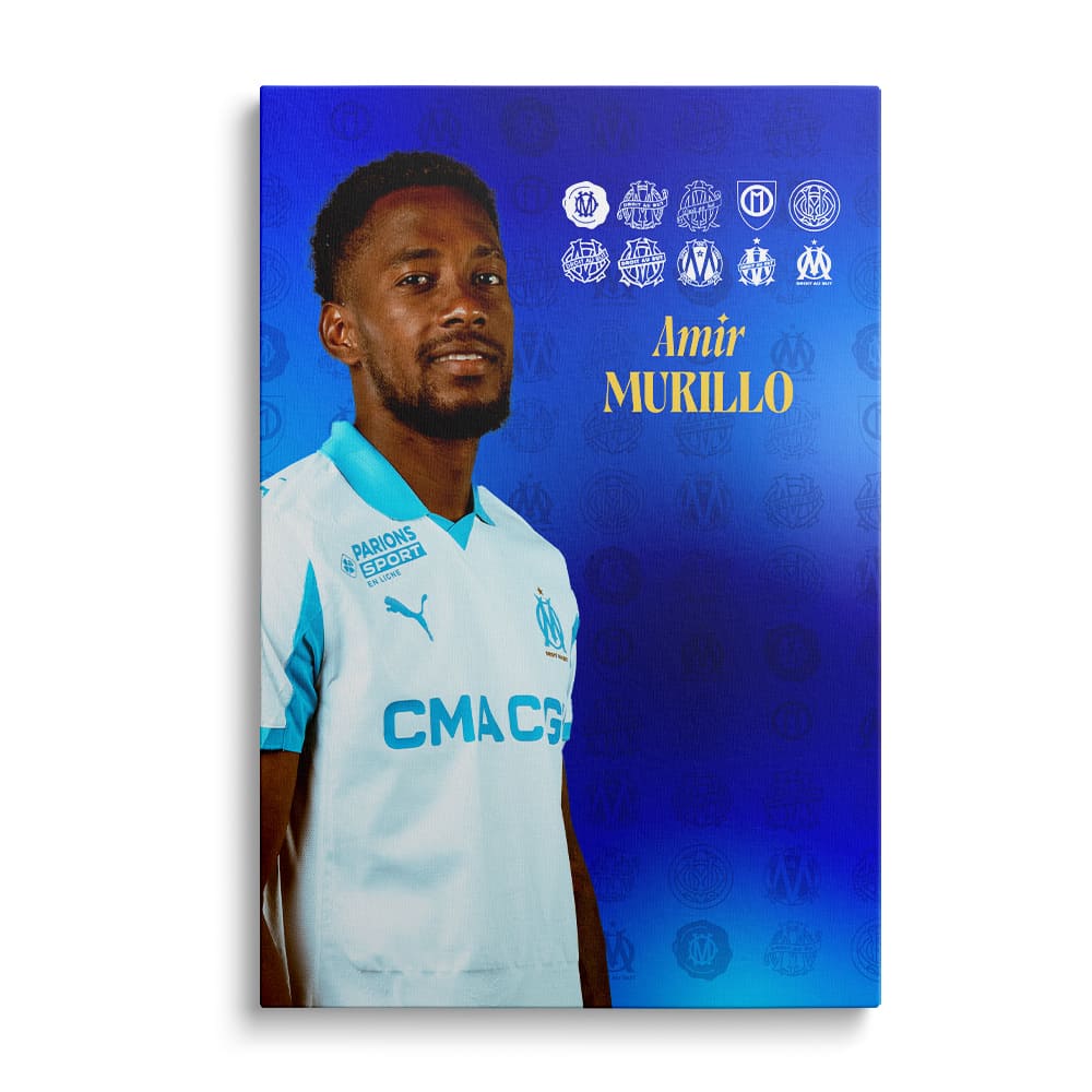 Toile officielle joueurs - Olympique de Marseille - Extérieur