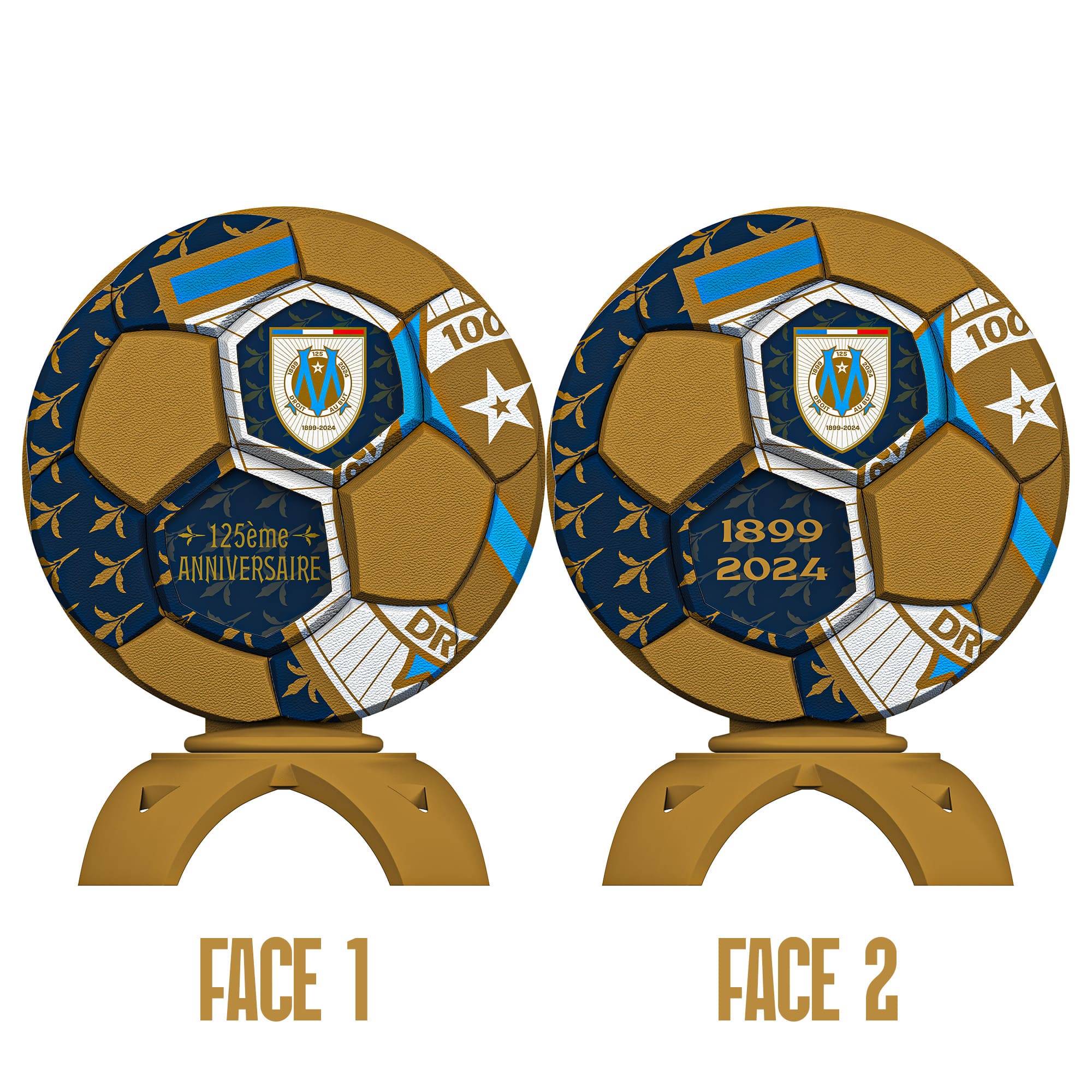 Trophée Édition limitée 125 ans - Olympique de Marseille