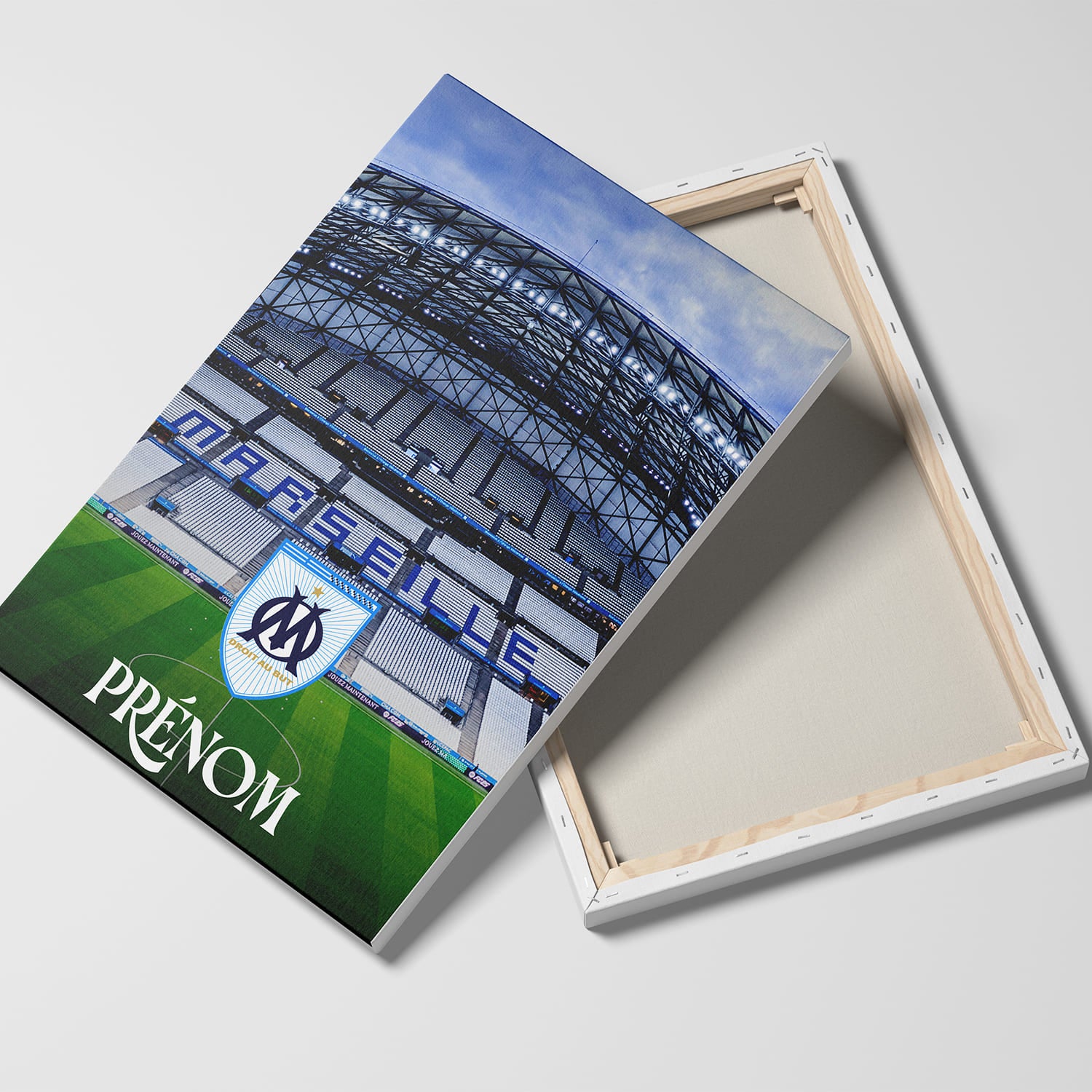 OneTrophy Olympique de Marseille - Toile personnalisable - Droit au But