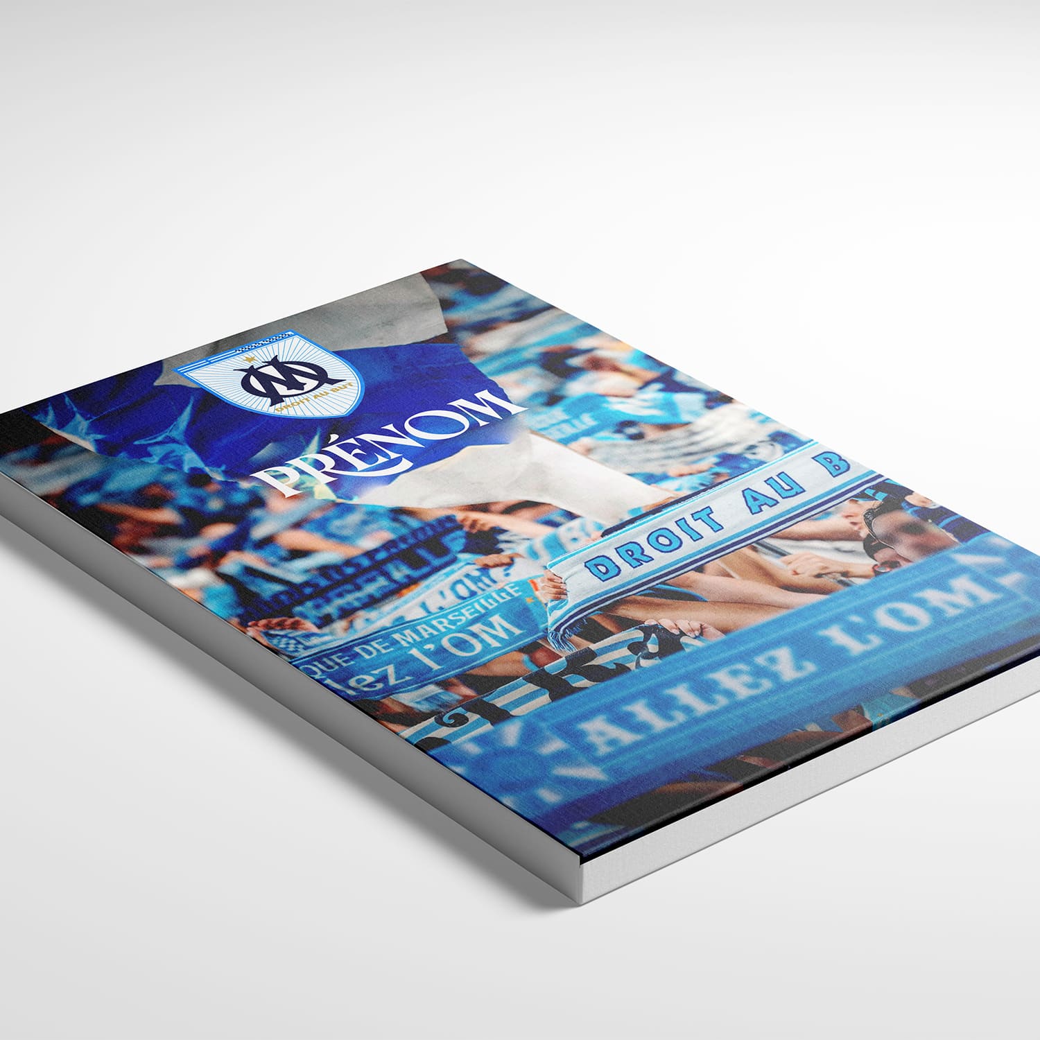 OneTrophy Olympique de Marseille - Toile personnalisable - Le cri des virages
