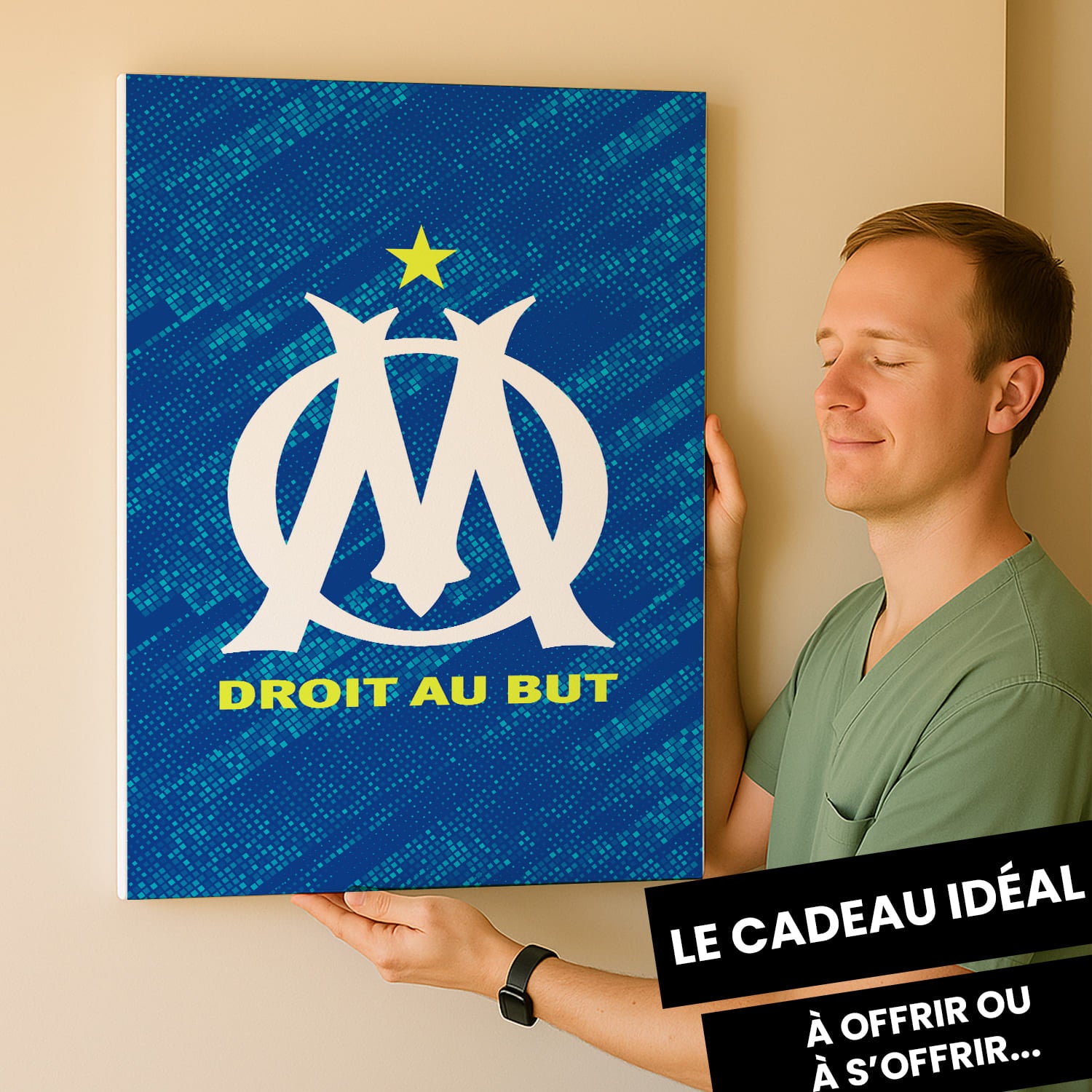 OneTrophy Olympique de Marseille - Toile Logo - Third