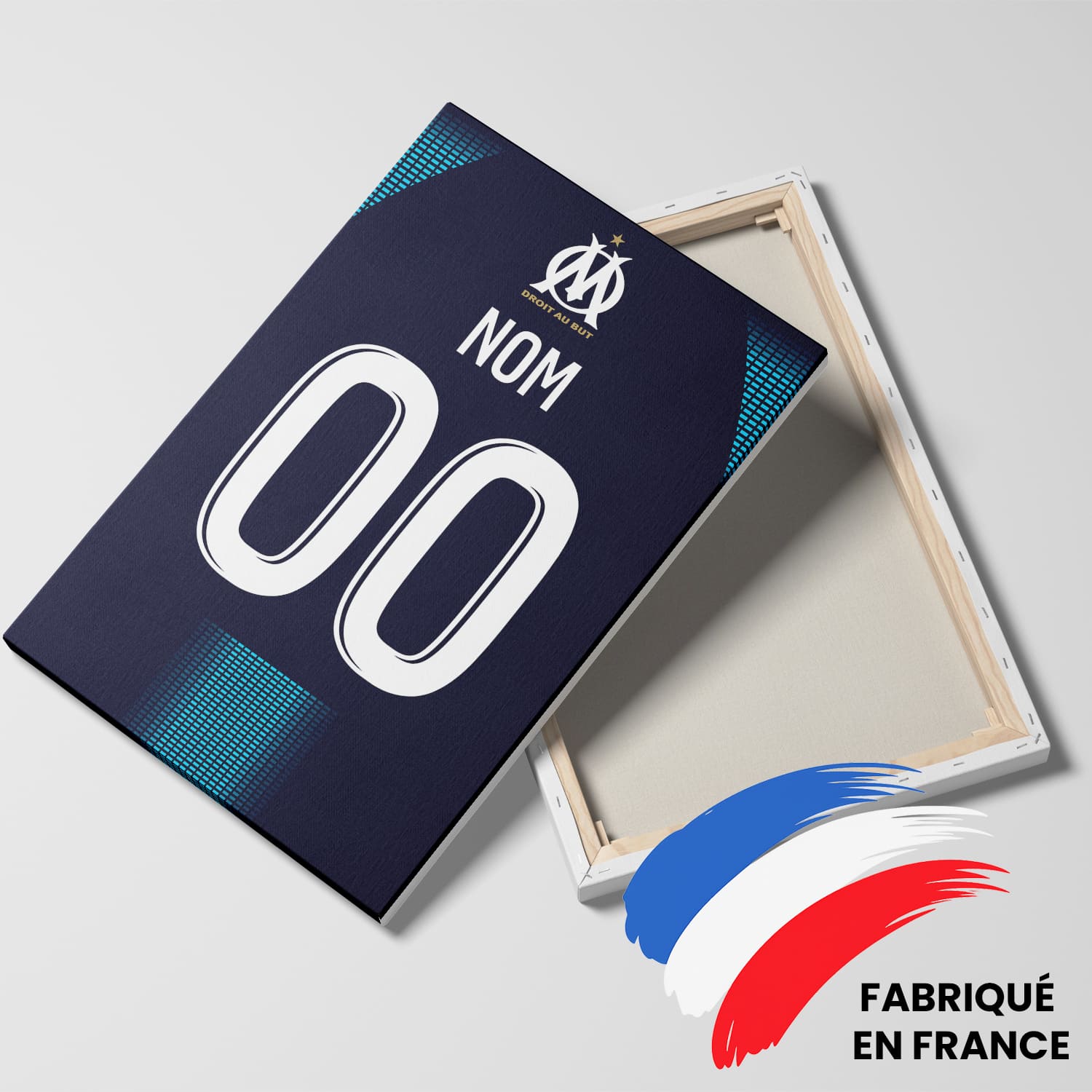 OneTrophy Olympique de Marseille - Toile personnalisable - Extérieur
