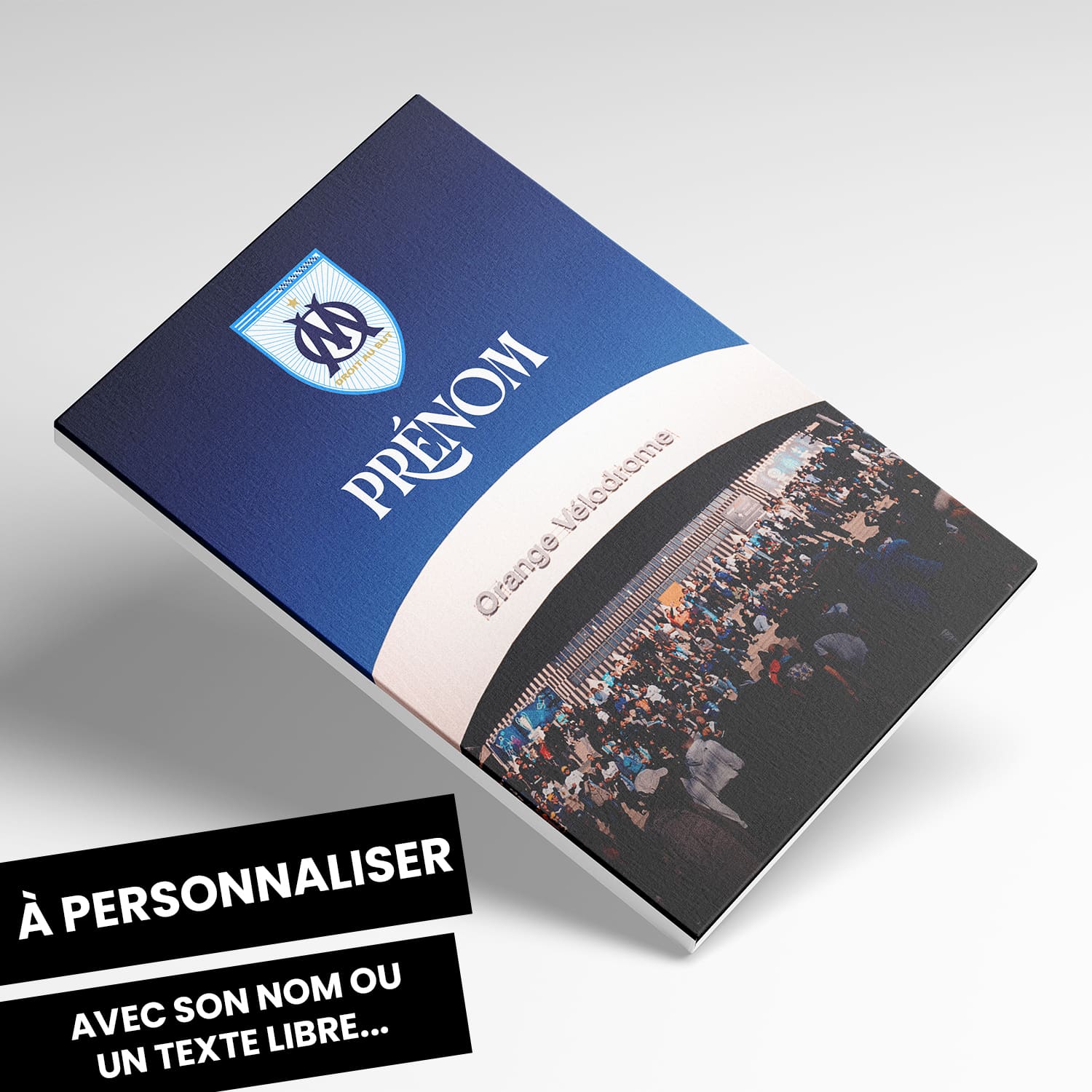 OneTrophy Olympique de Marseille - Toile personnalisable - Terre de passion