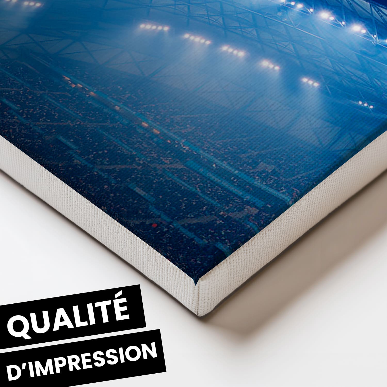 OneTrophy Olympique de Marseille - Toile personnalisable - Sous les feux du Velodrome