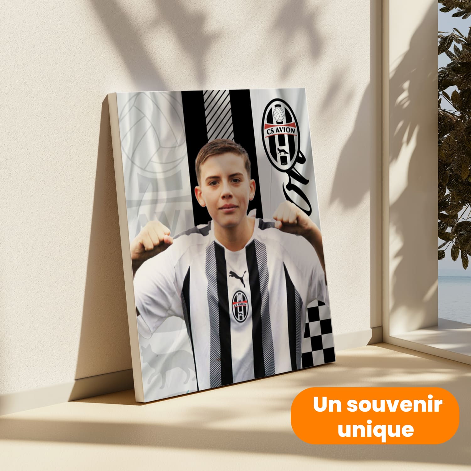 Toile Personnalisable Officielle - CS Avion