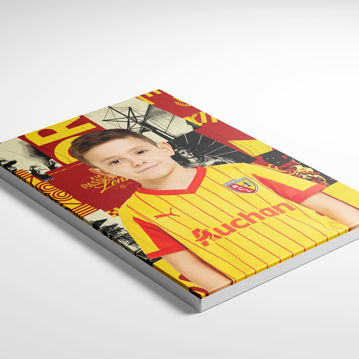 OneTrophy RC Lens - Toile personnalisable avec photo - Domicile