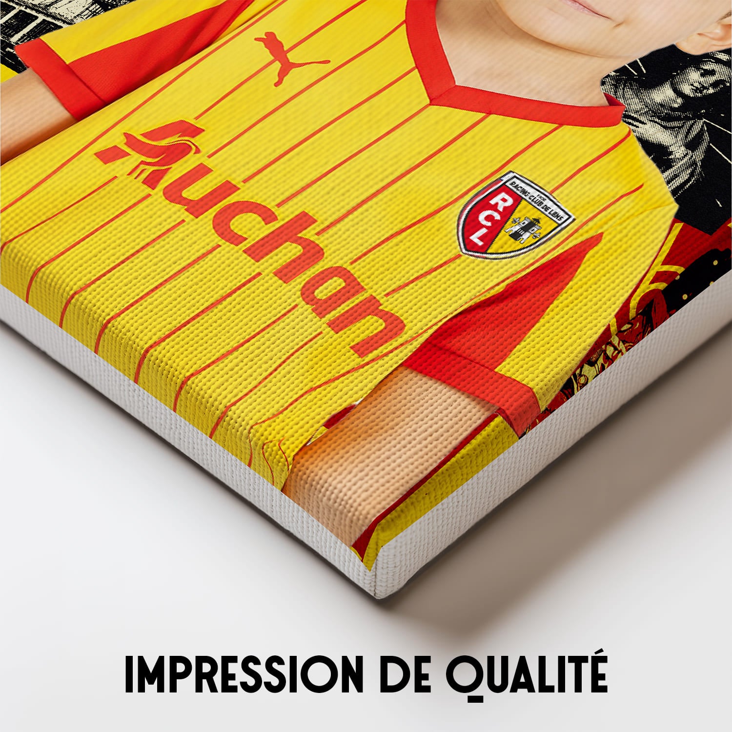 OneTrophy RC Lens - Toile personnalisable avec photo - Domicile