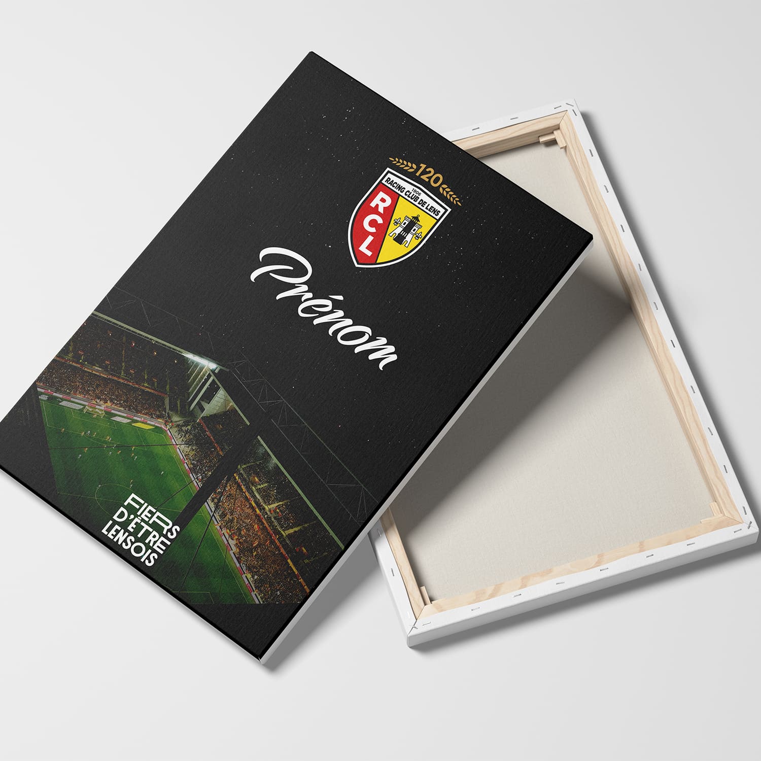 OneTrophy RC Lens - Toile personnalisable - Bollaert en lumière