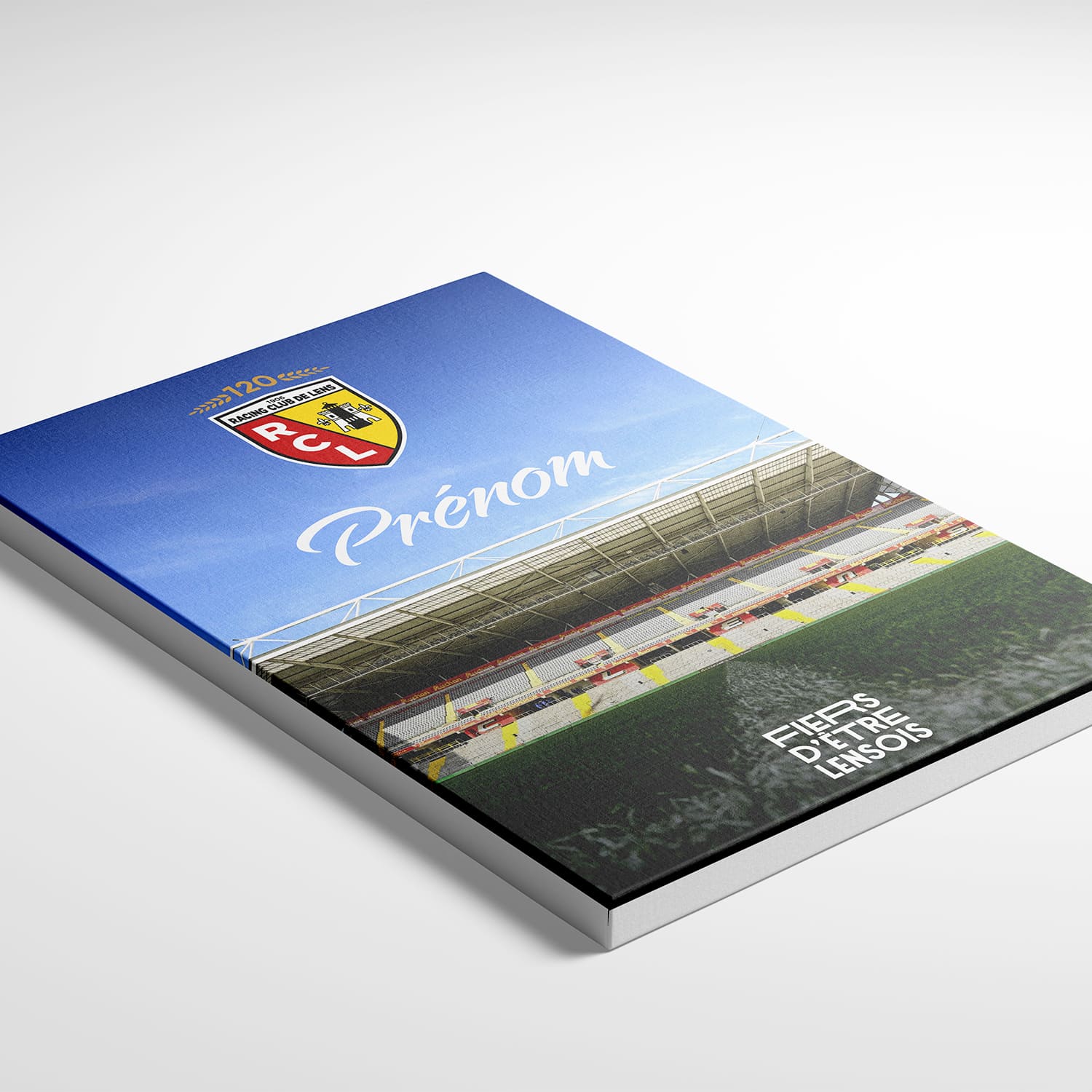 OneTrophy RC Lens - Toile personnalisable - L'esprit de Bollaert