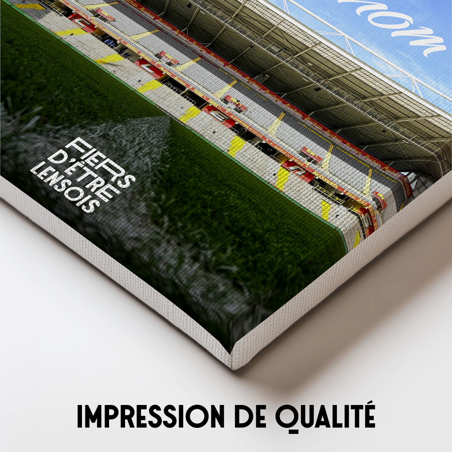 OneTrophy RC Lens - Toile personnalisable - L'esprit de Bollaert