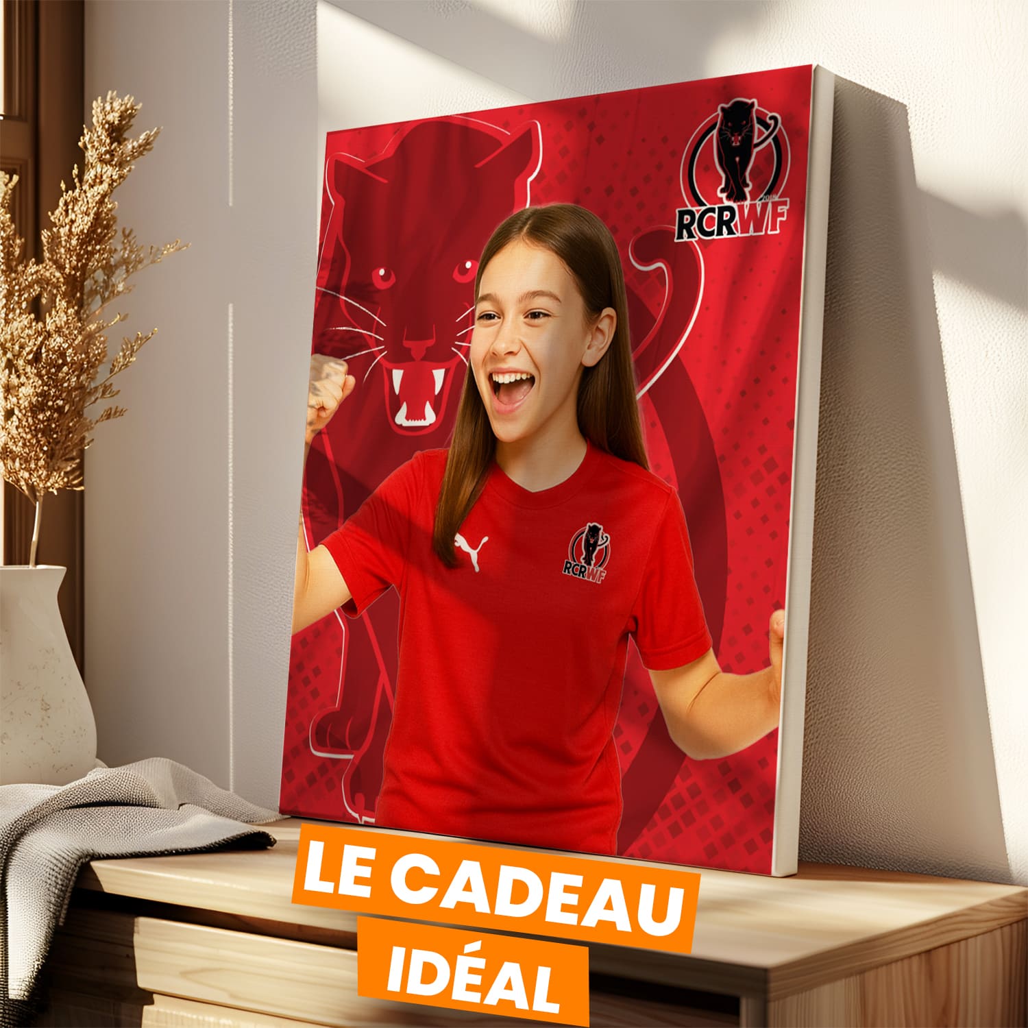 Toile Personnalisable Officielle - Racing Club Roubaix Wervicq Feminin
