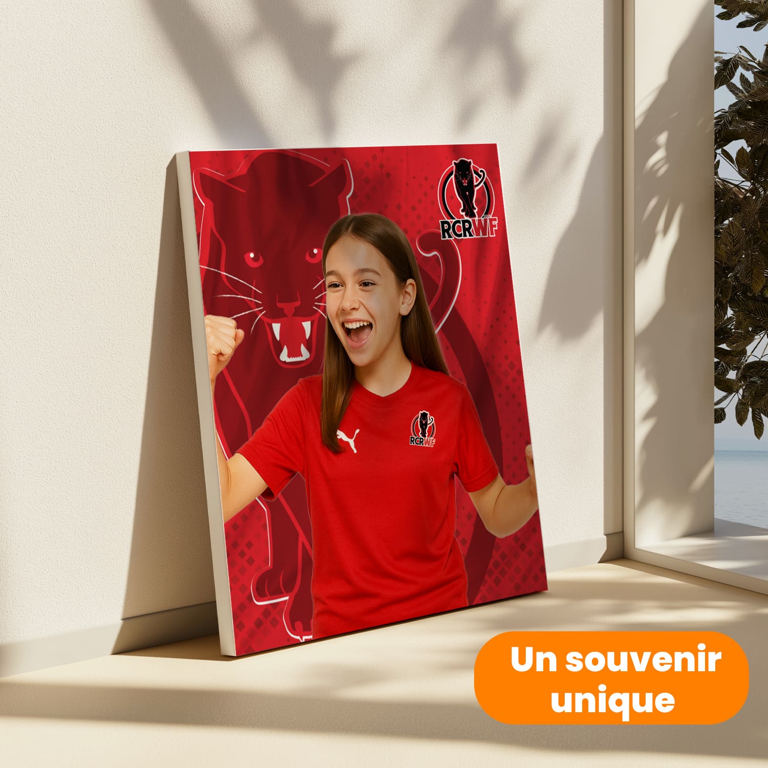 Toile Personnalisable Officielle - Racing Club Roubaix Wervicq Feminin