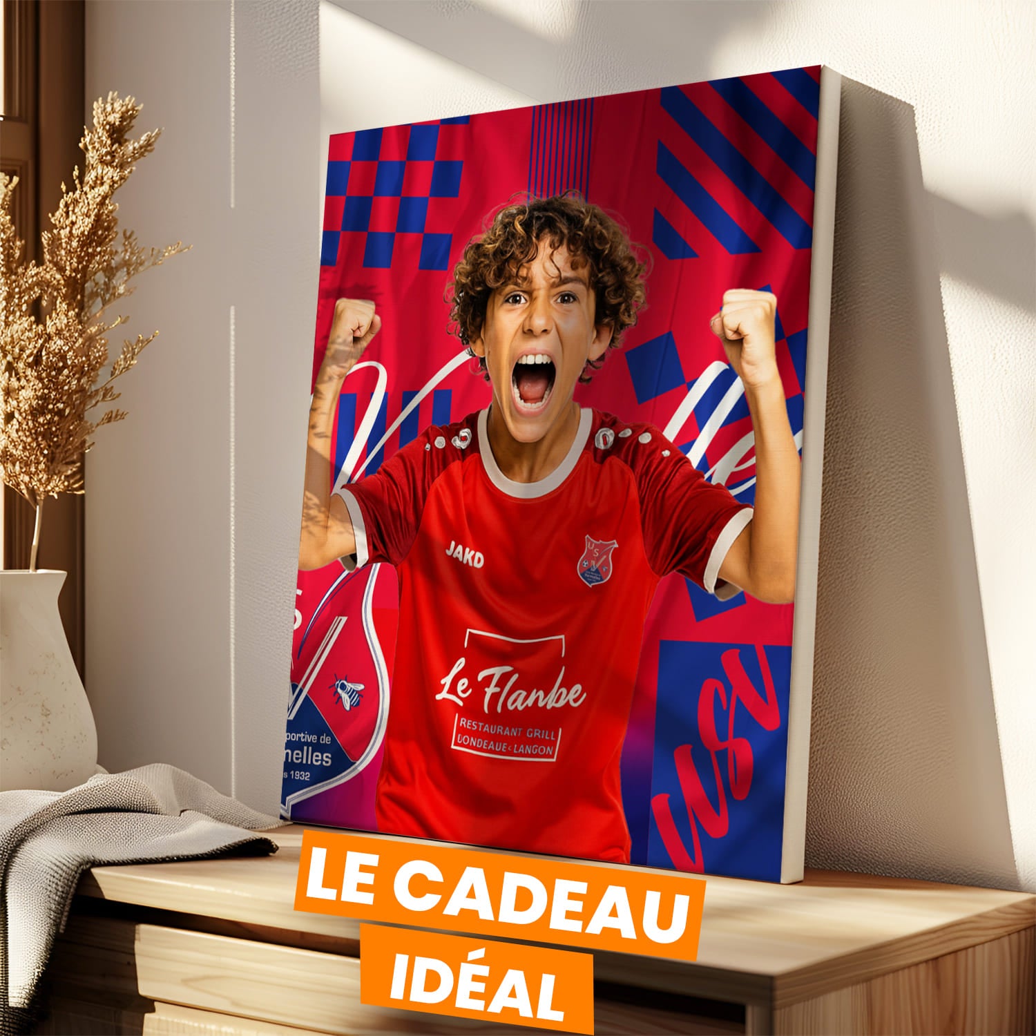 Toile Personnalisable Officielle - US Vermelles