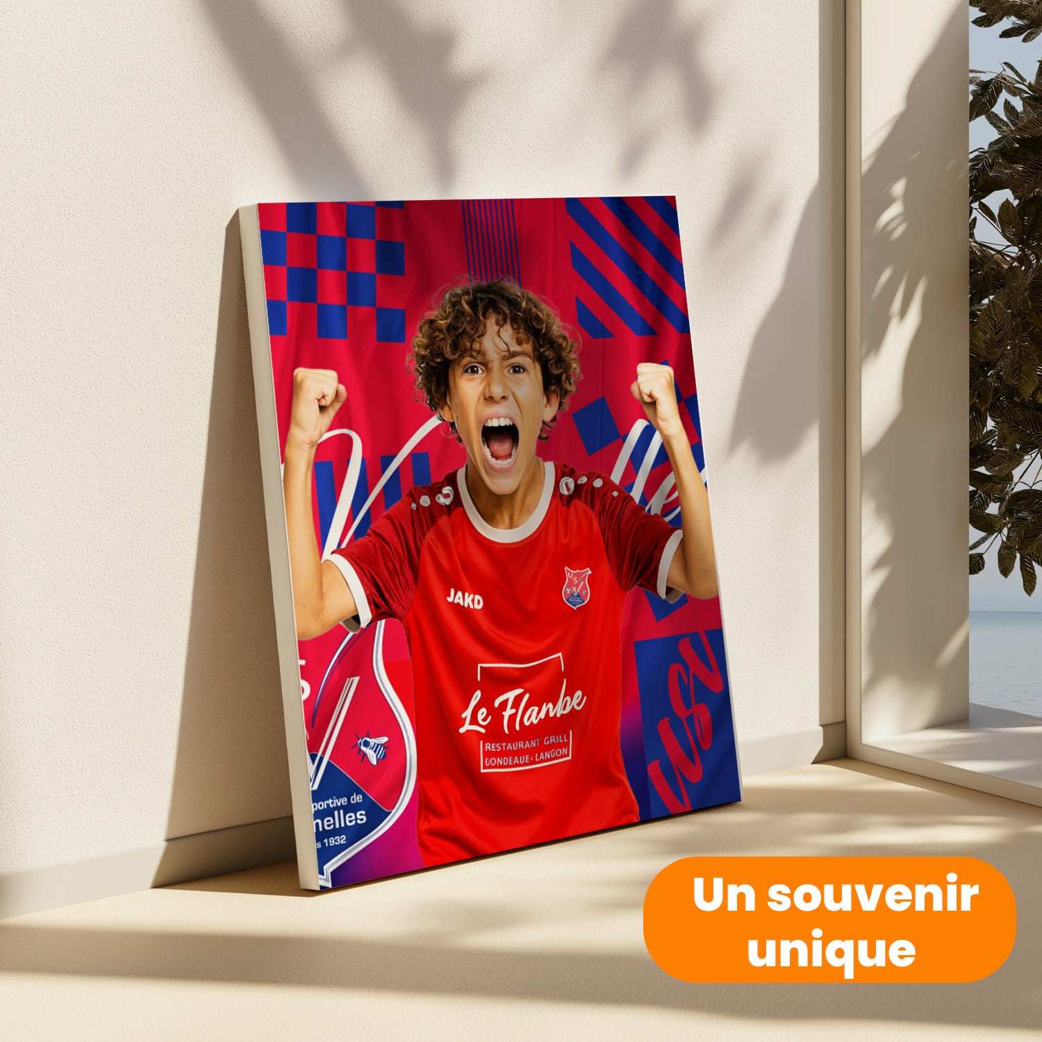 Toile Personnalisable Officielle - US Vermelles