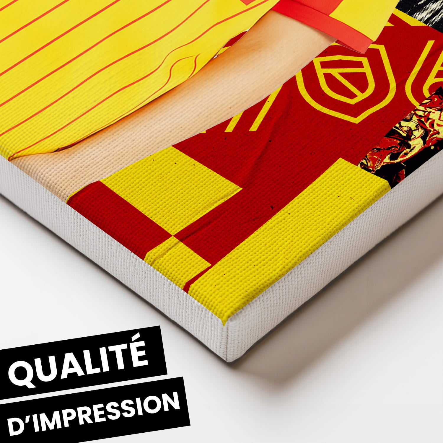 OneTrophy RC Lens - Toile personnalisable avec photo - Domicile