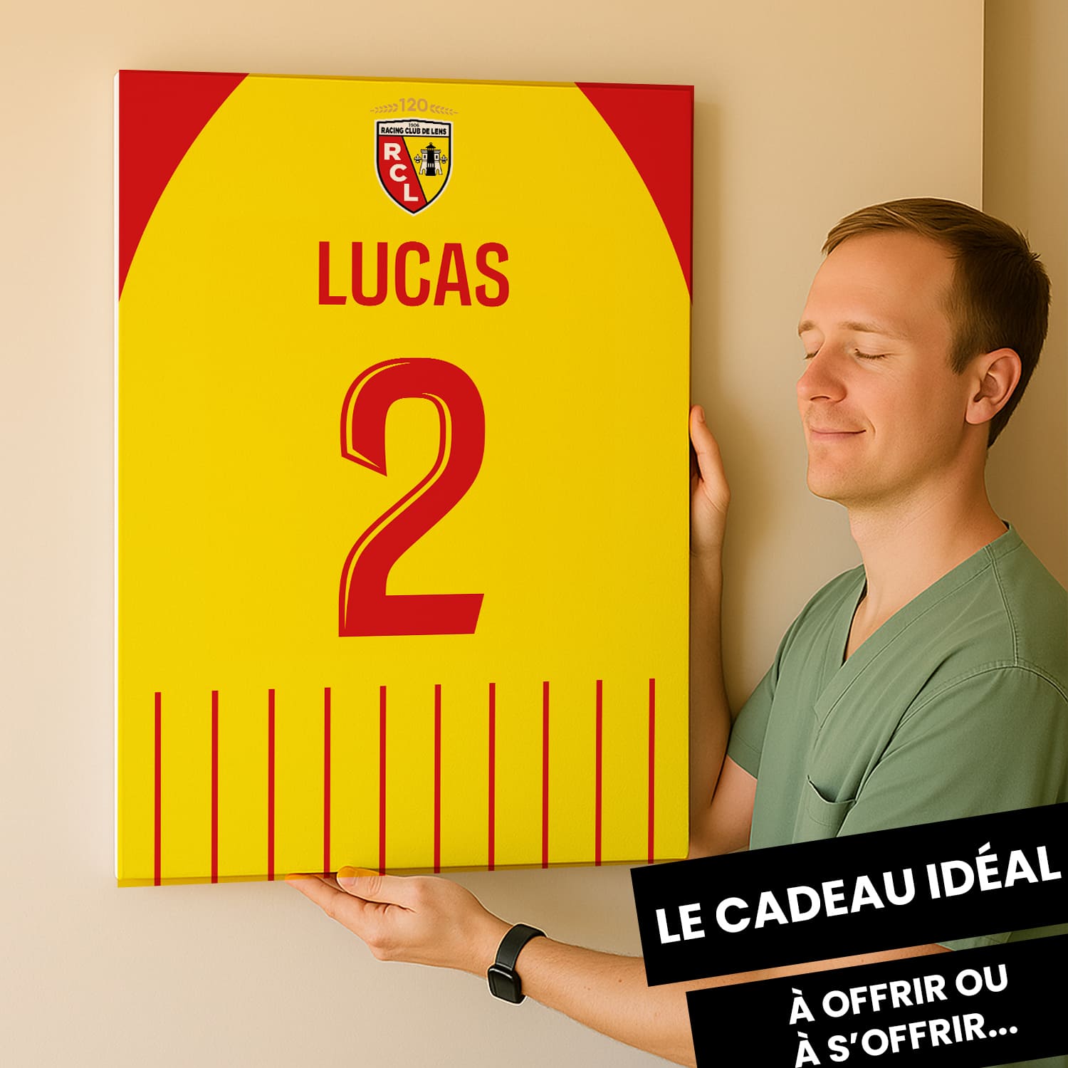 OneTrophy RC Lens - Toile personnalisable - Domicile