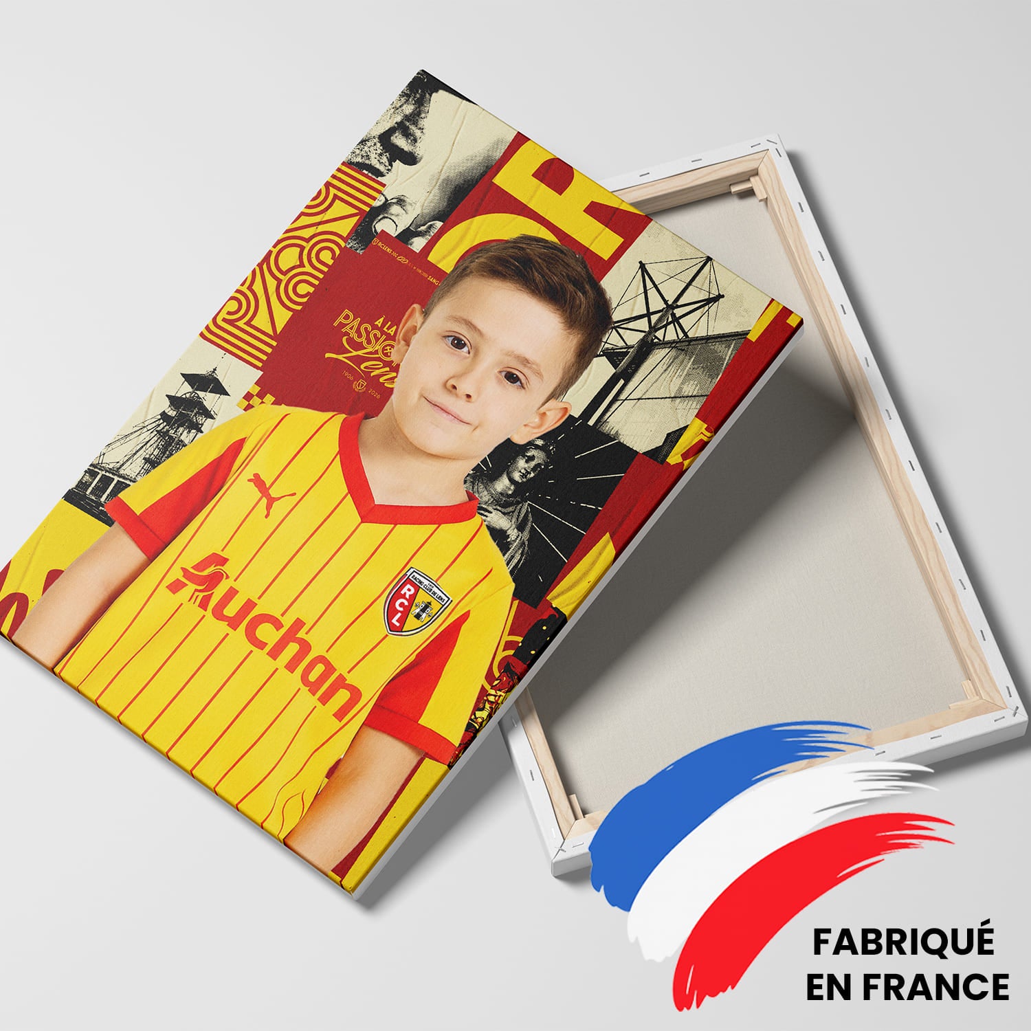 OneTrophy RC Lens - Toile personnalisable avec photo - Domicile