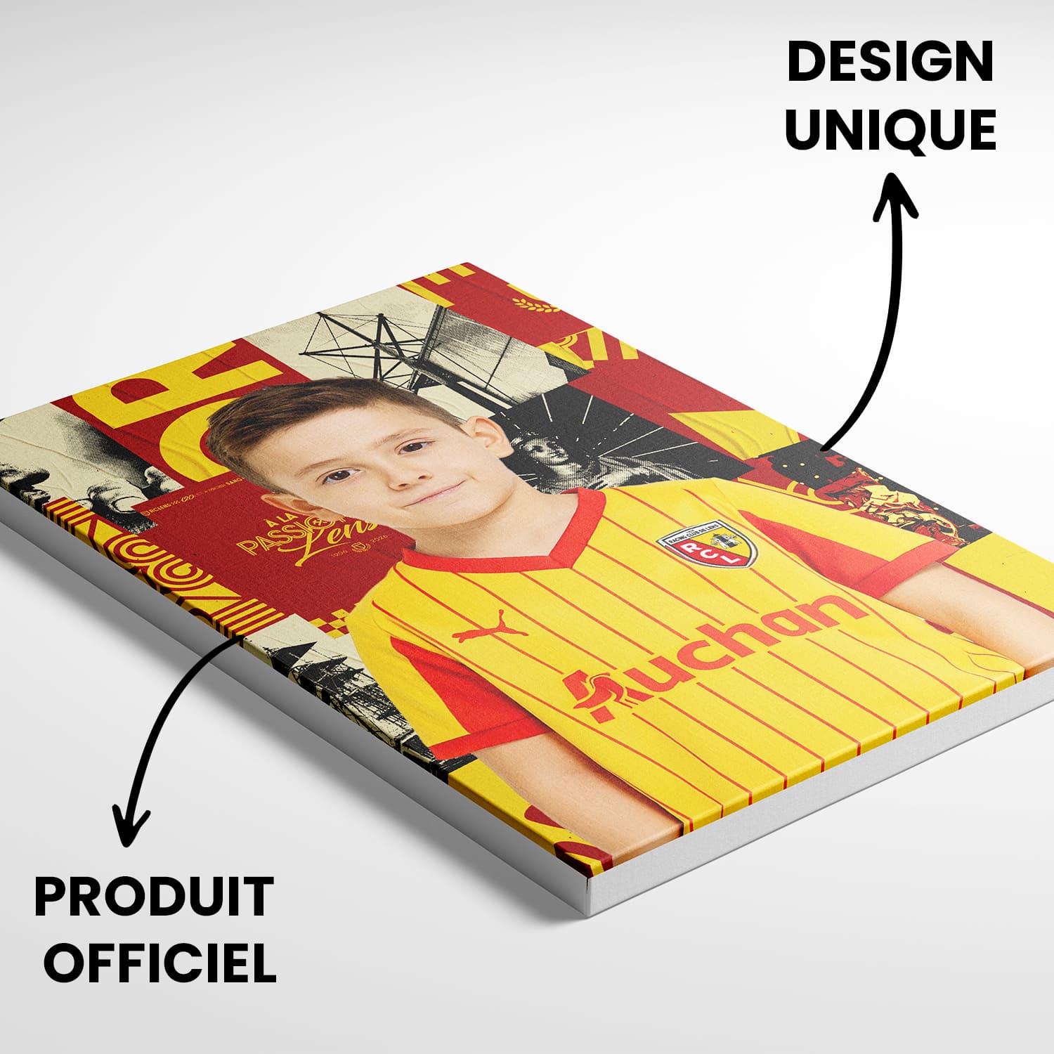 OneTrophy RC Lens - Toile personnalisable avec photo - Domicile