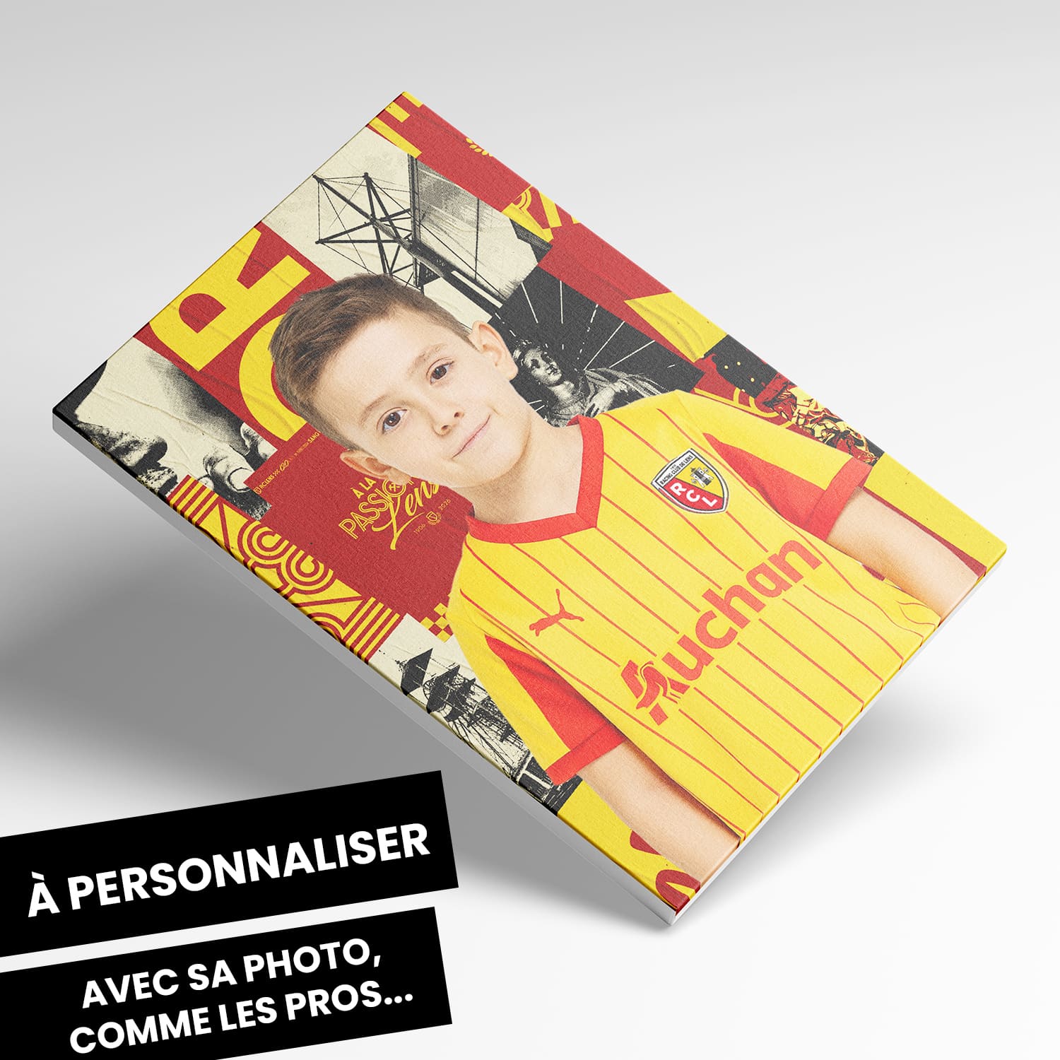 OneTrophy RC Lens - Toile personnalisable avec photo - Domicile