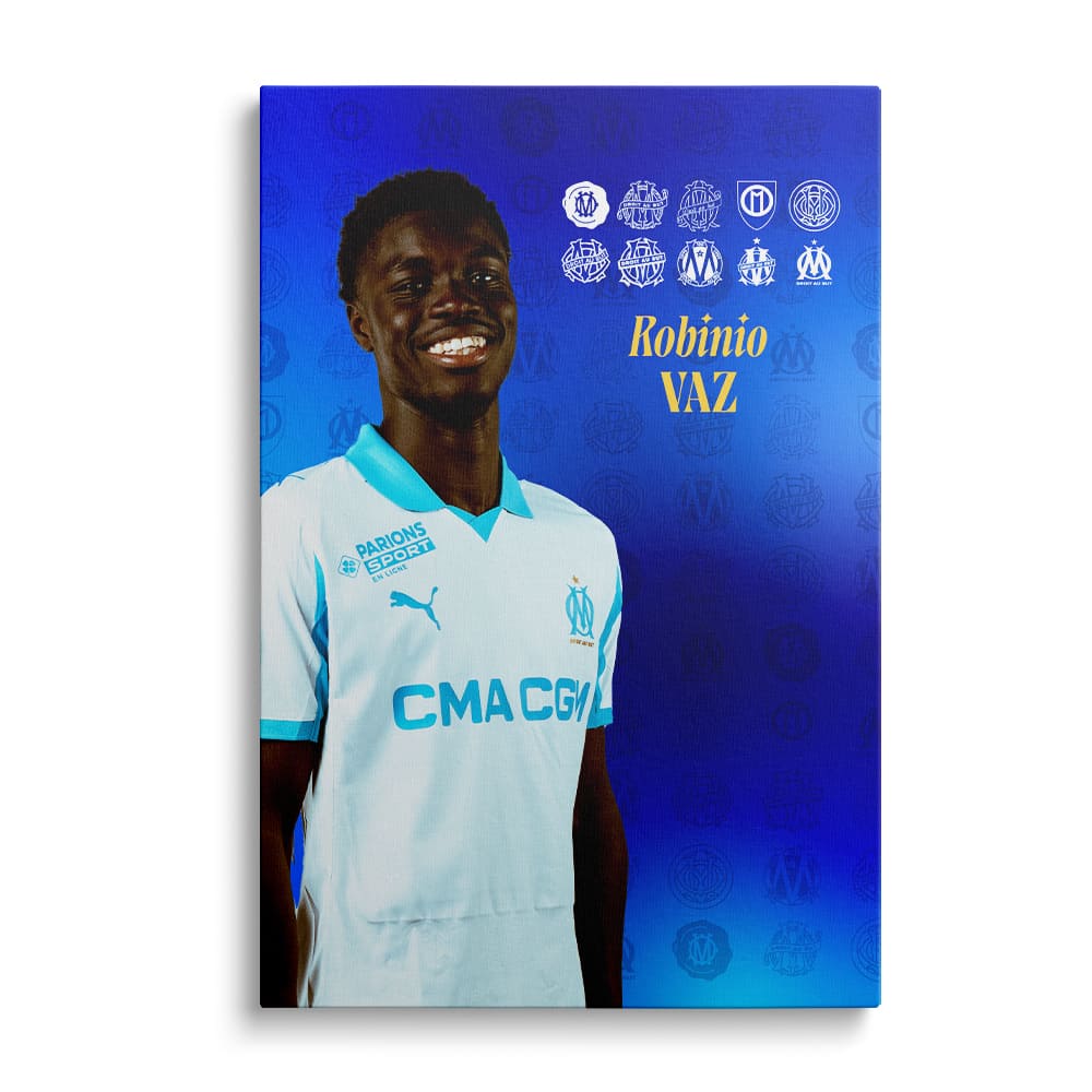 Toile officielle joueurs - Olympique de Marseille - Extérieur