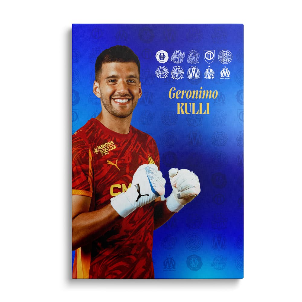 Toile officielle joueurs - Olympique de Marseille - Extérieur