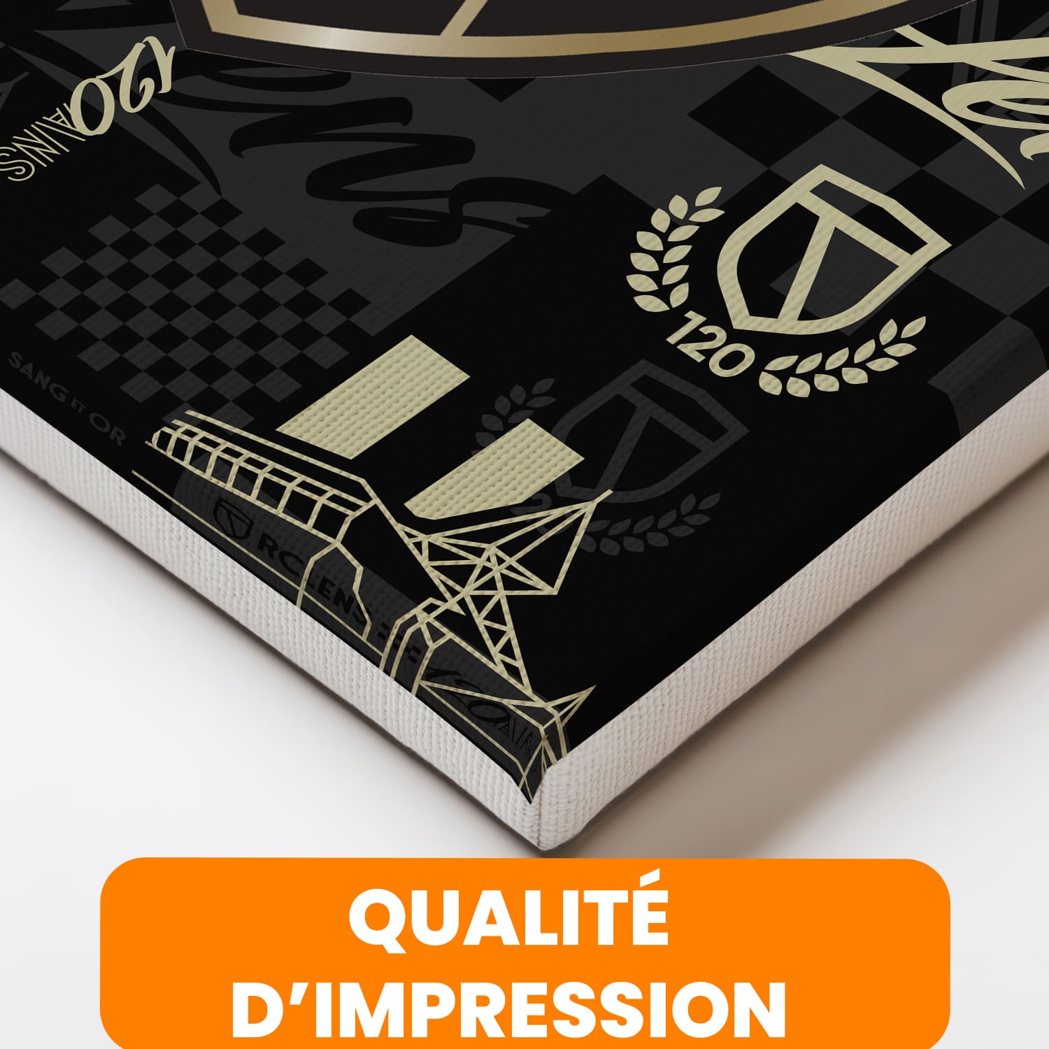 OneTrophy RC Lens - Toile 120 ans - Édition limitée