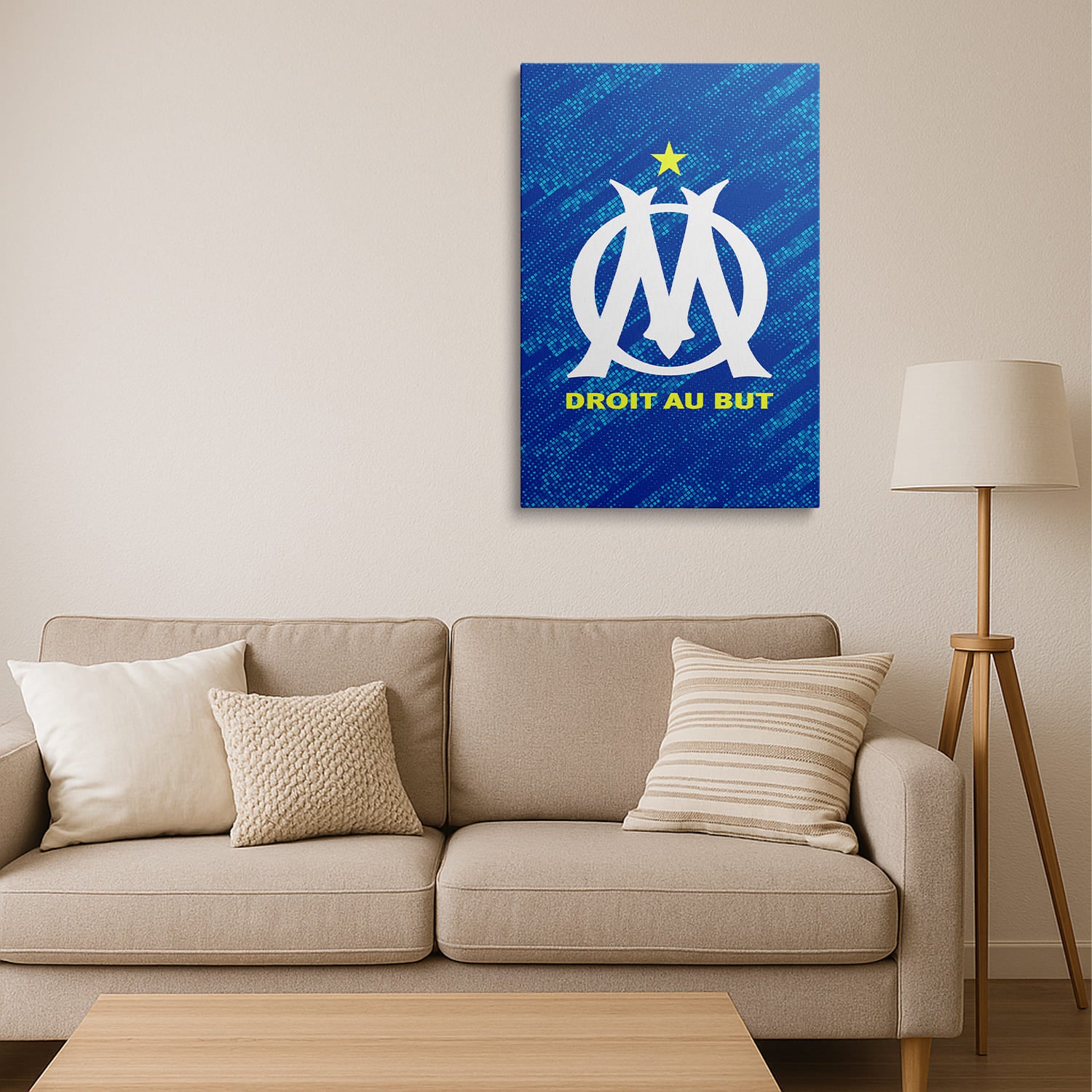 OneTrophy Olympique de Marseille - Toile Logo - Third