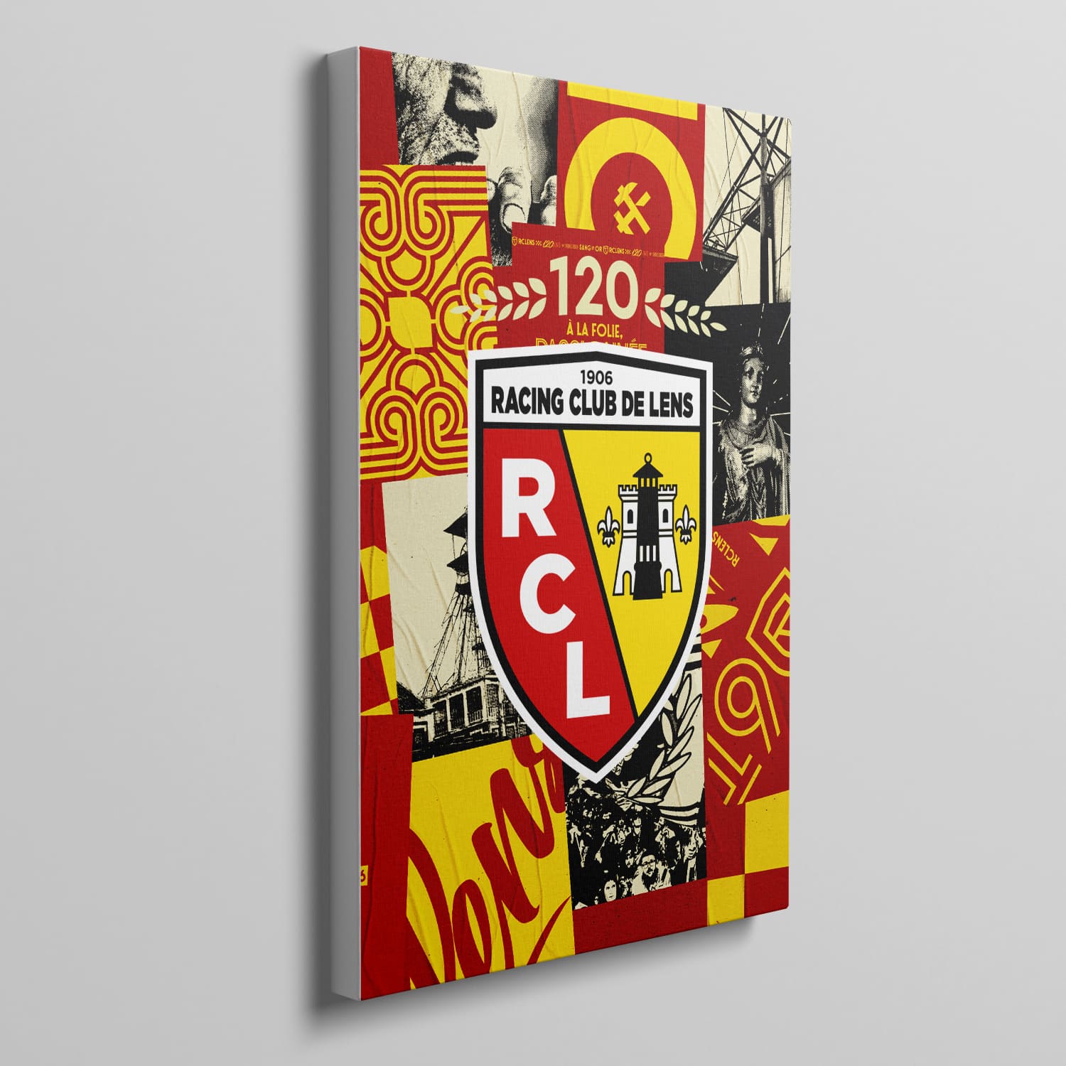 OneTrophy RC Lens - Toile 120 ans - Domicile