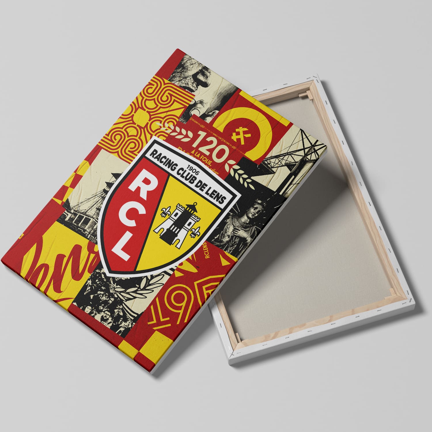 OneTrophy RC Lens - Toile 120 ans - Domicile