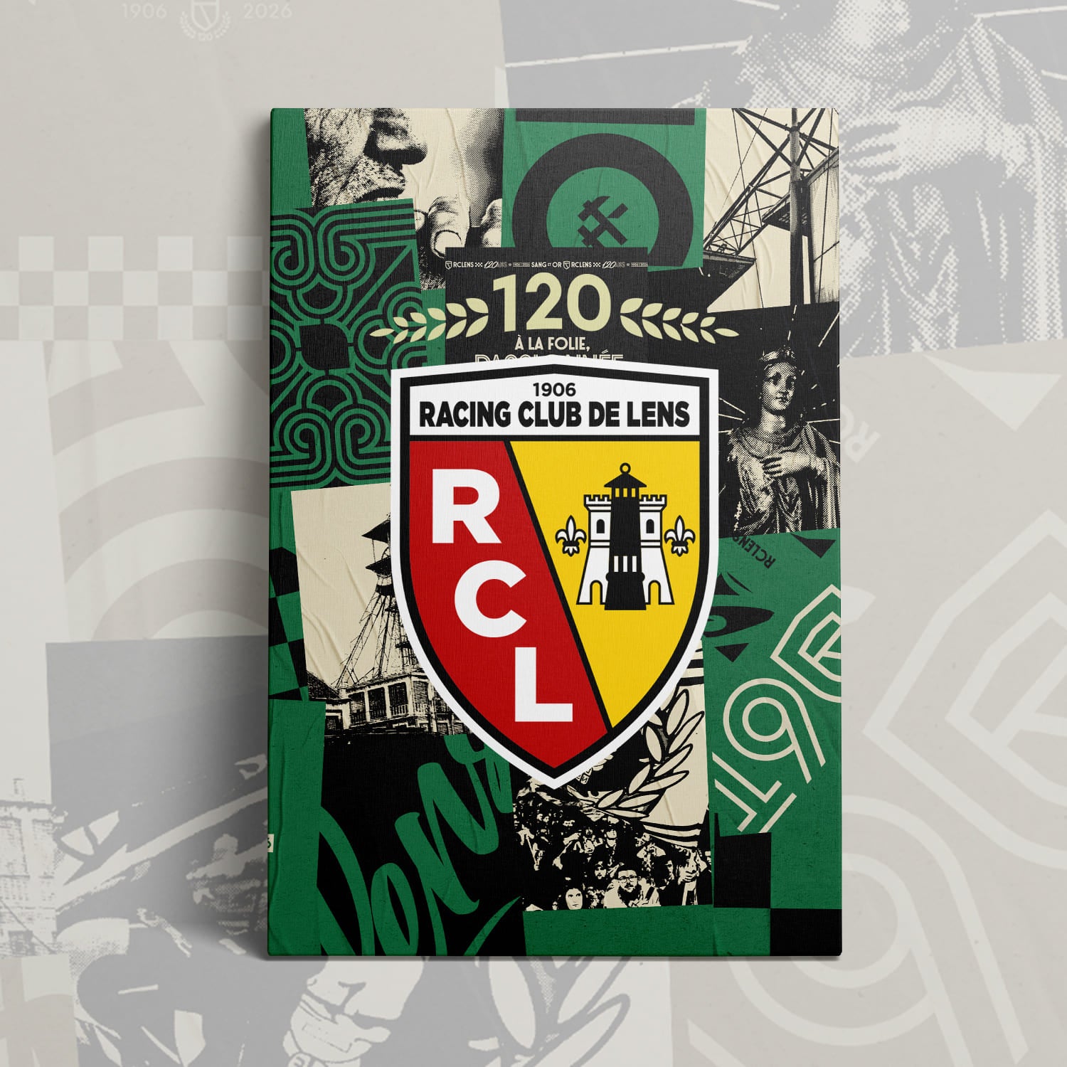 OneTrophy RC Lens - Toile 120 ans - Exterieur