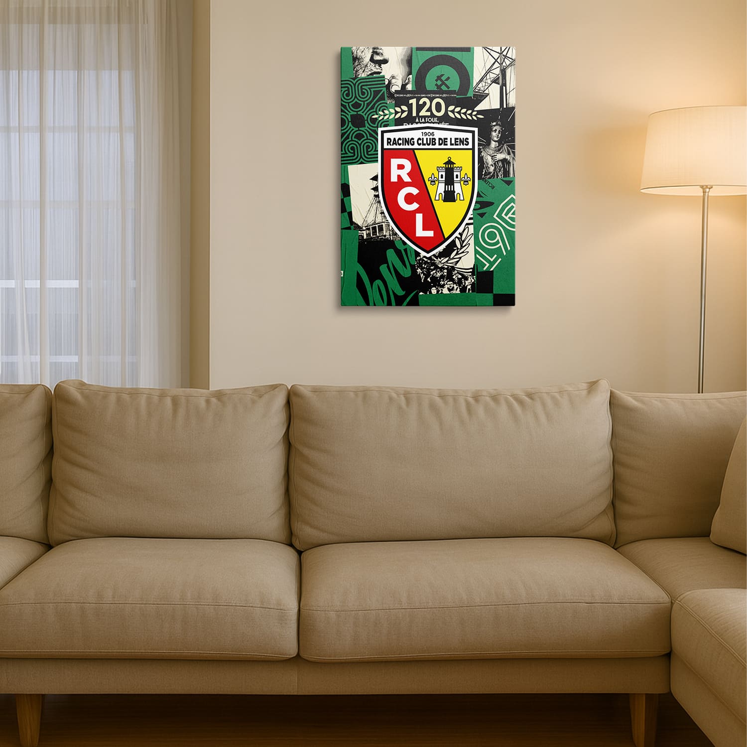 OneTrophy RC Lens - Toile 120 ans - Exterieur
