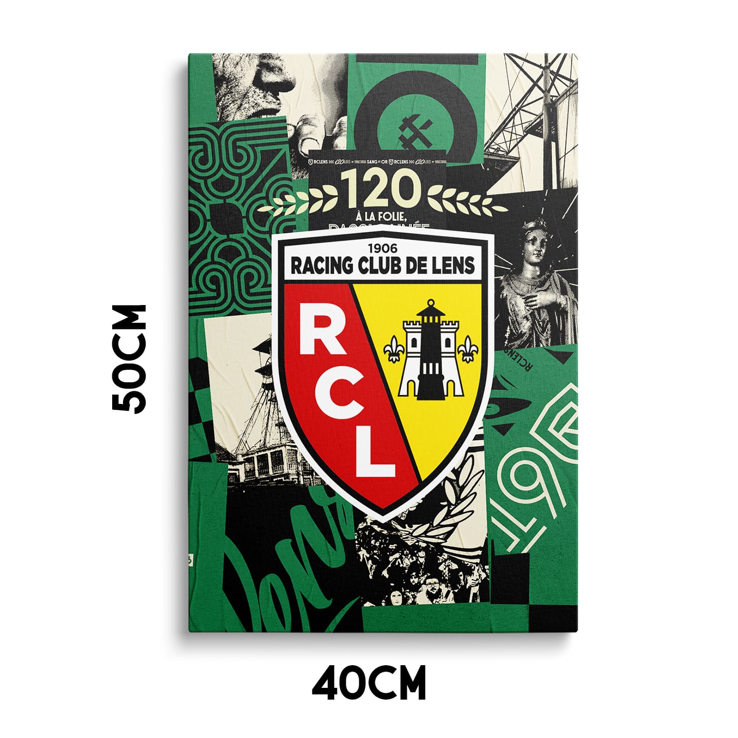 OneTrophy RC Lens - Toile 120 ans - Exterieur